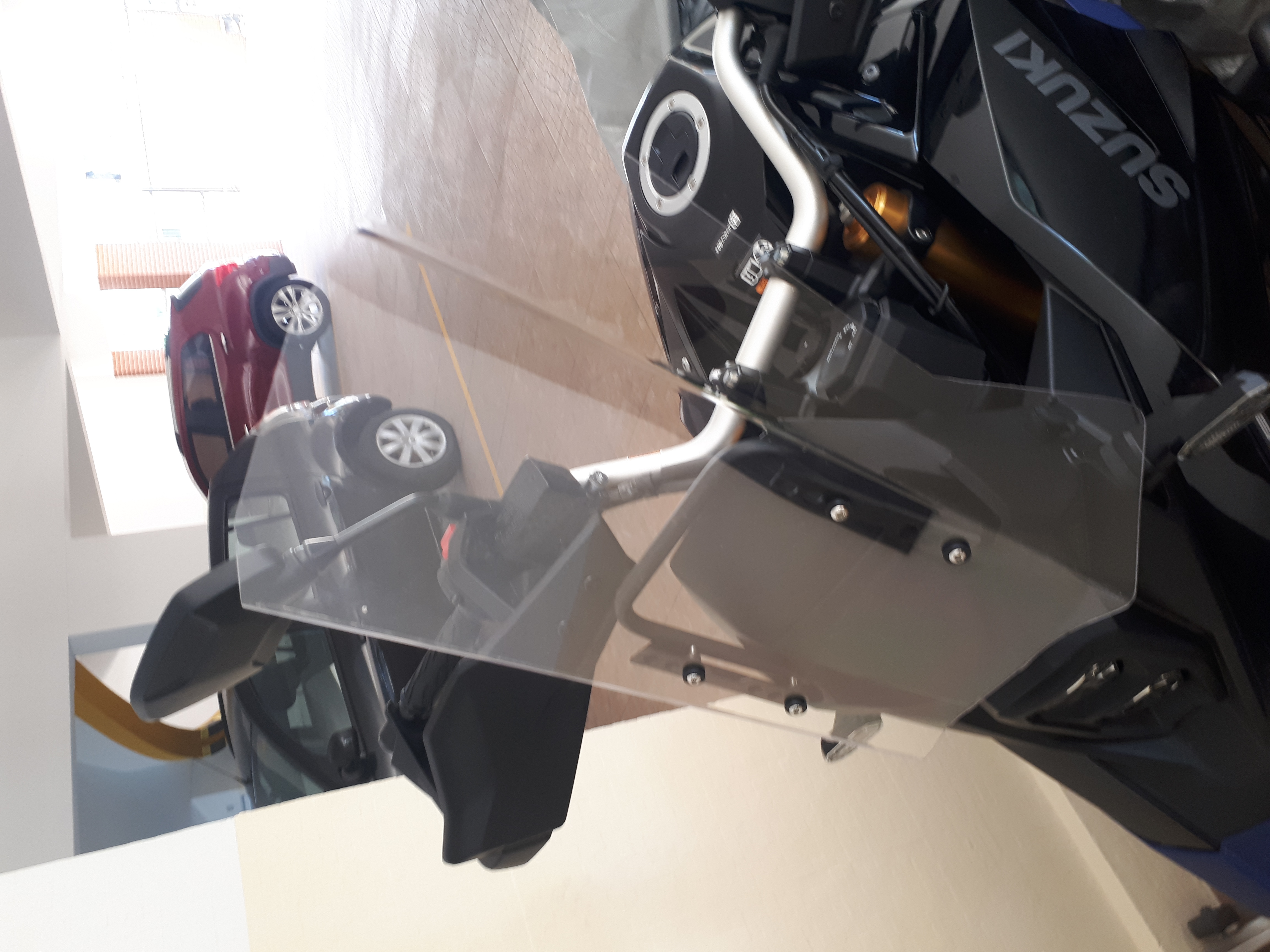 Bolha Alta Vstrom800 / DE M2 Nova Em Policarbonato 3mm