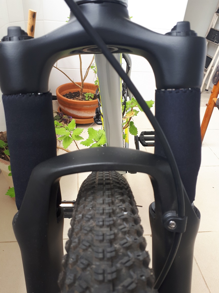 Capa protetora de bengala do amortecedor de sua bike
