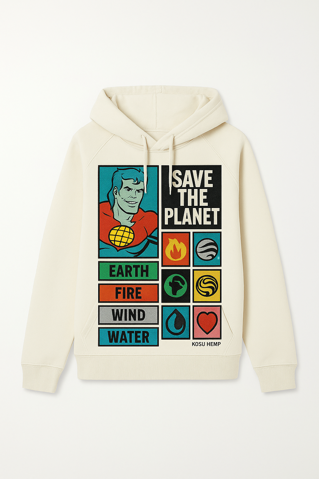 Save The Planet Graphic Hoodie