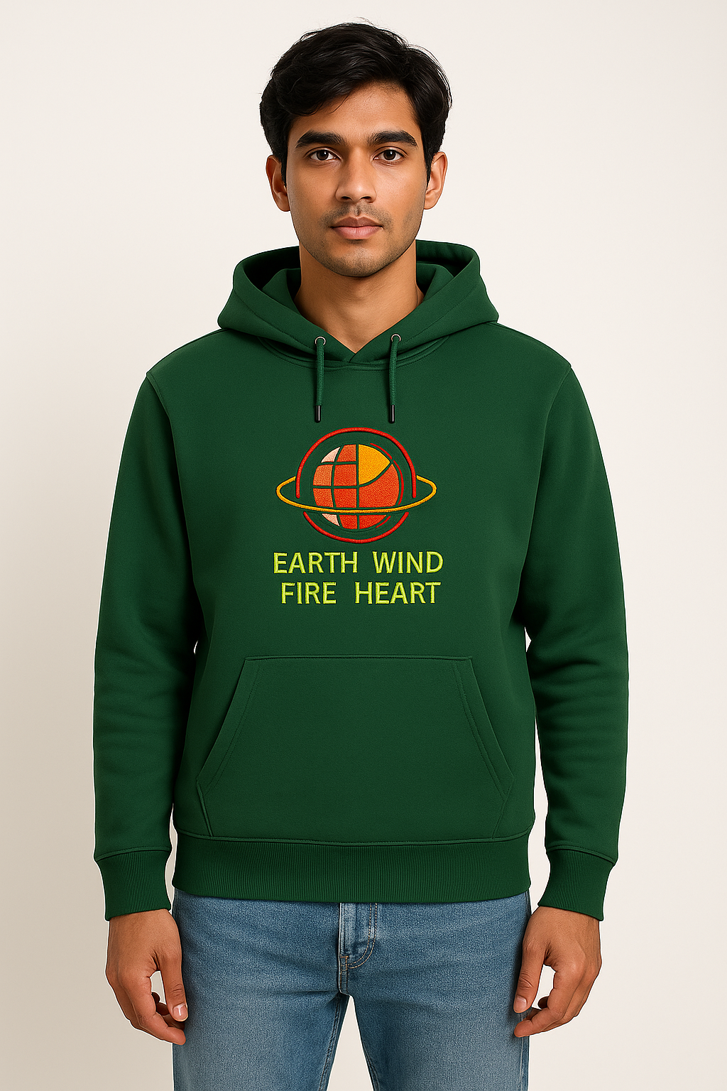 Earth Wind Fire Heart Hoodie