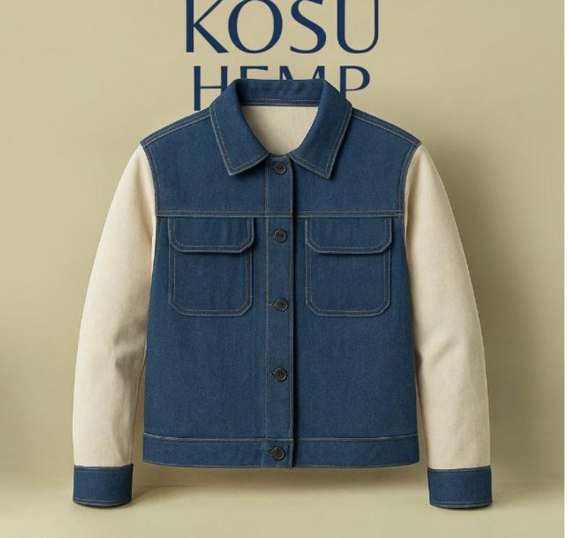 Denim and Hemp Jacket