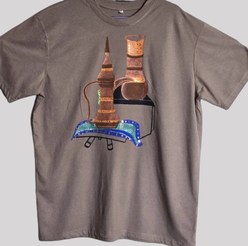 Non Gildan handpainted Graphic T-Shirt..XL size SOLD