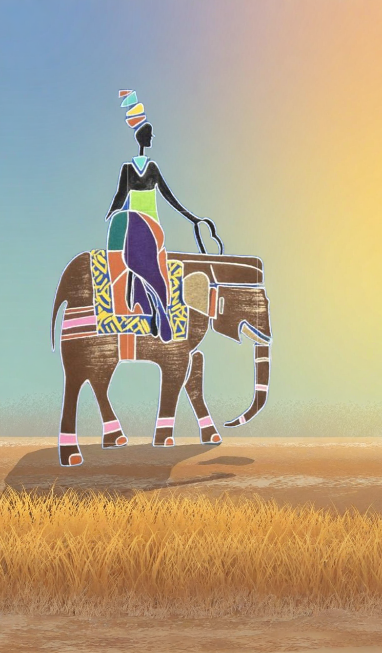 Gildan Cottonhandpainted  Blue Graphic T-Shirt Medium size 