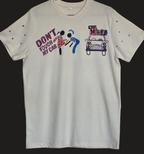 NON GILDAN handpainted T-shirt