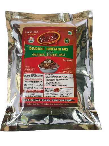 Traditional Dindigul Biriyani Mix 800g (Capable Of Making 1KG Biriyani)