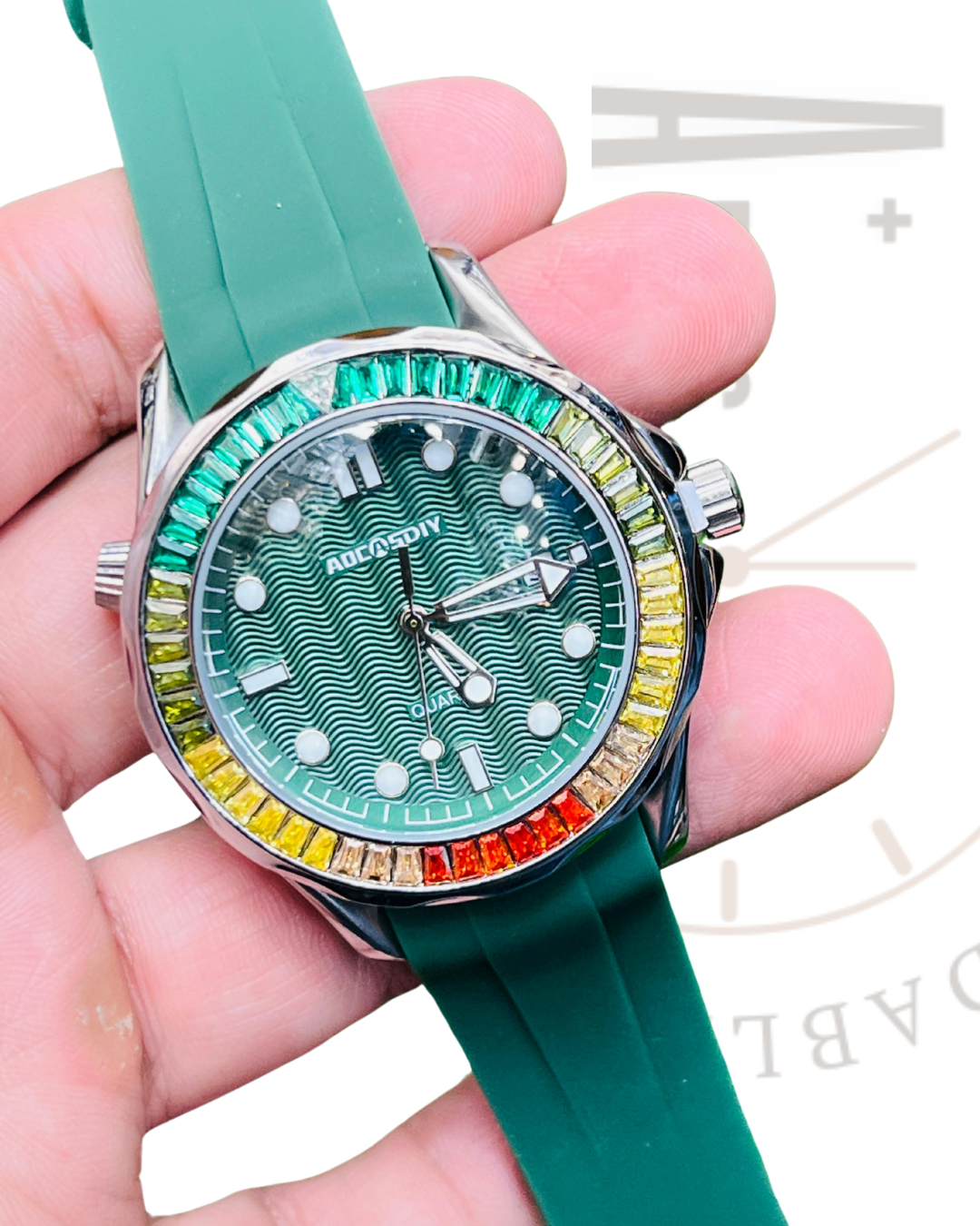 AOCASDIY Bezel Wristwatchs