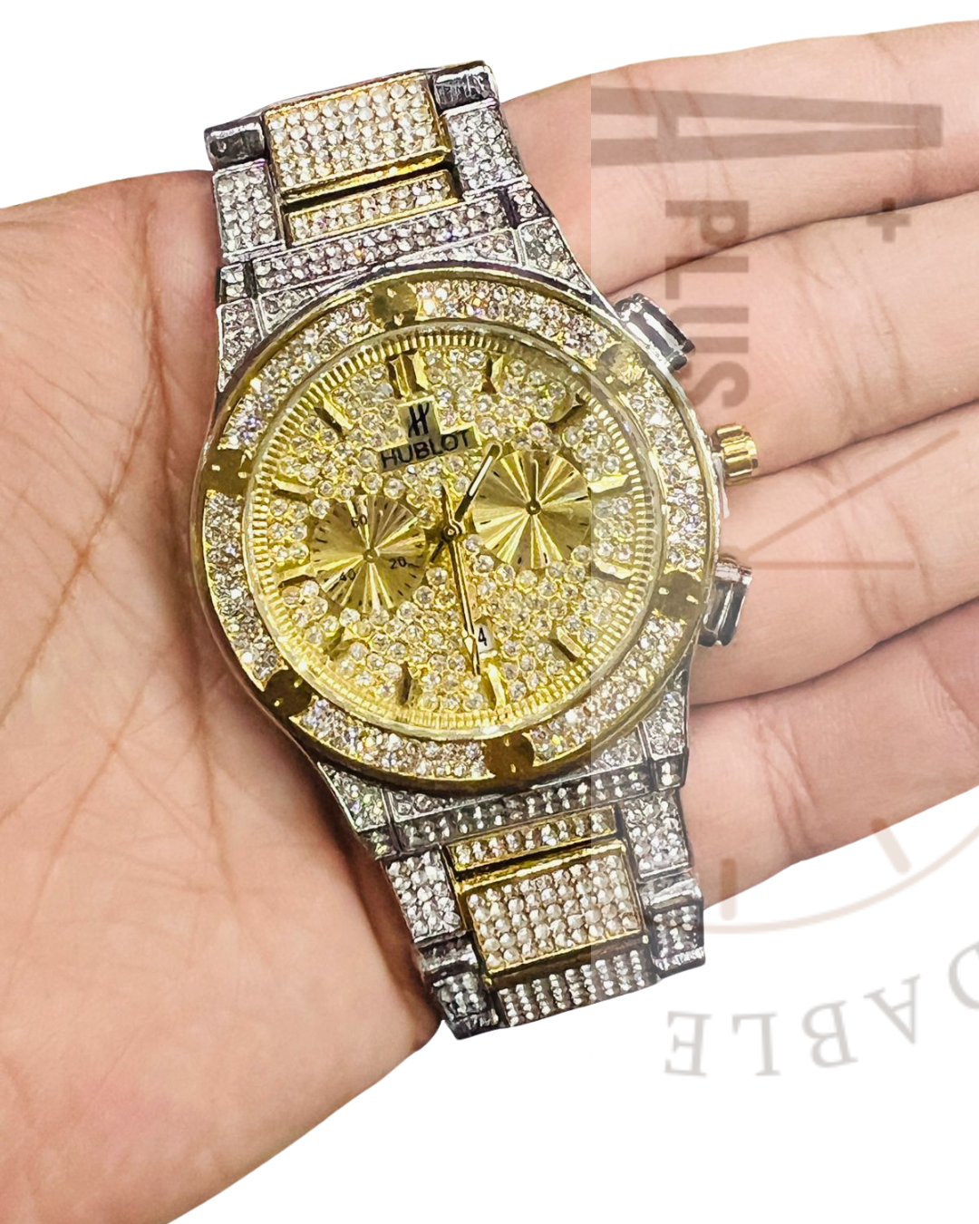 HUBLOT Diamond Encrusted Watch