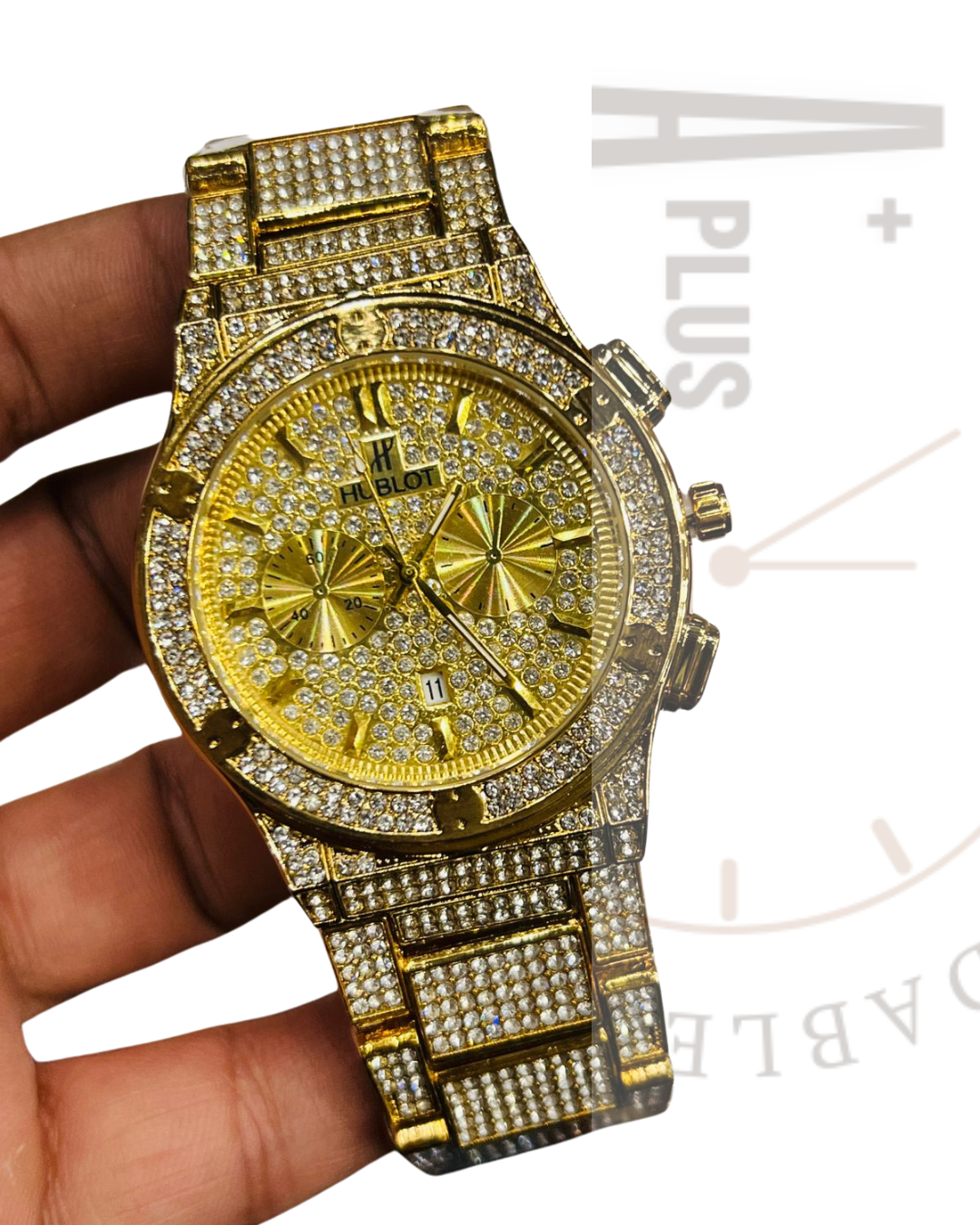 HUBLOT Diamond Encrusted Watch