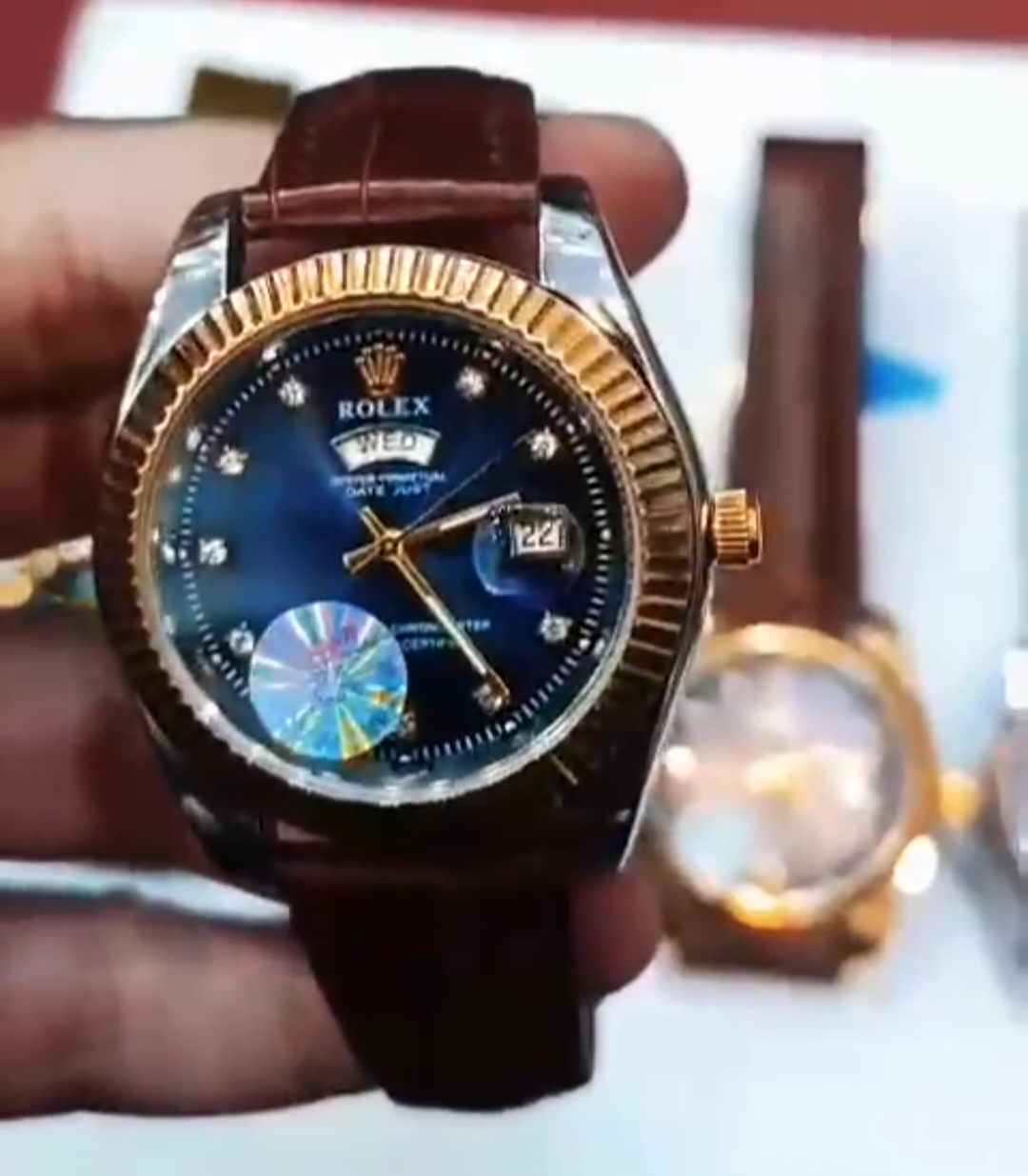 Rolex Men's Luxury Wristwatch