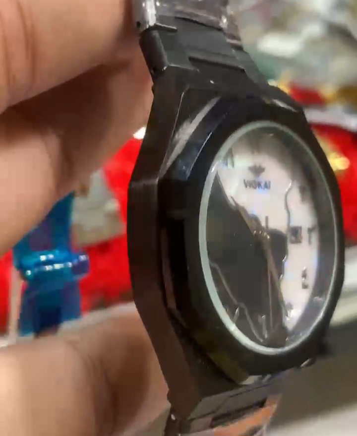VICKAM Stainless Steel Wrist Watch