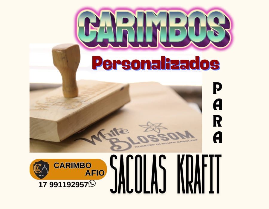 Carimbo de Sacola Kraft