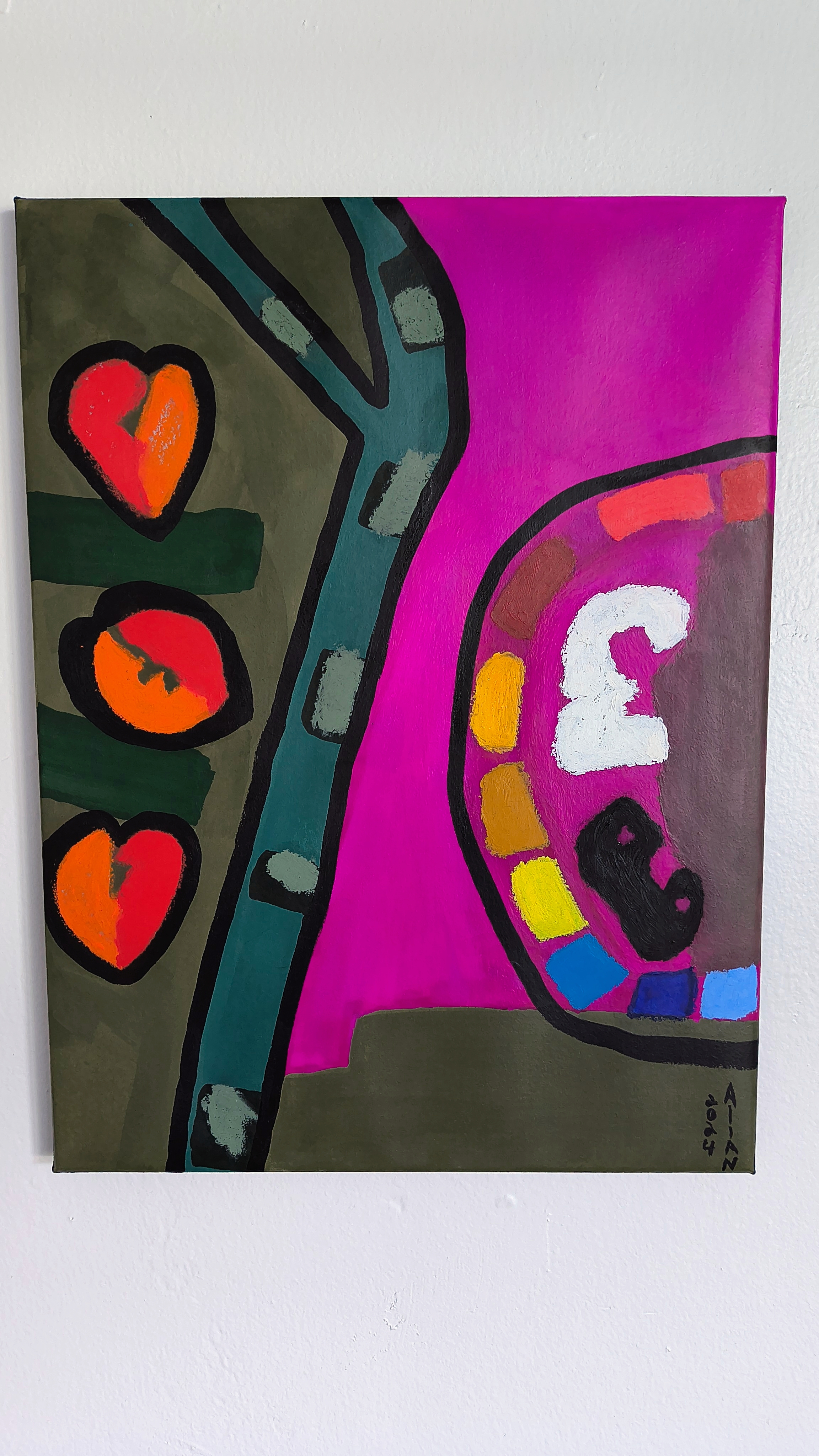 Broken hearts and colors