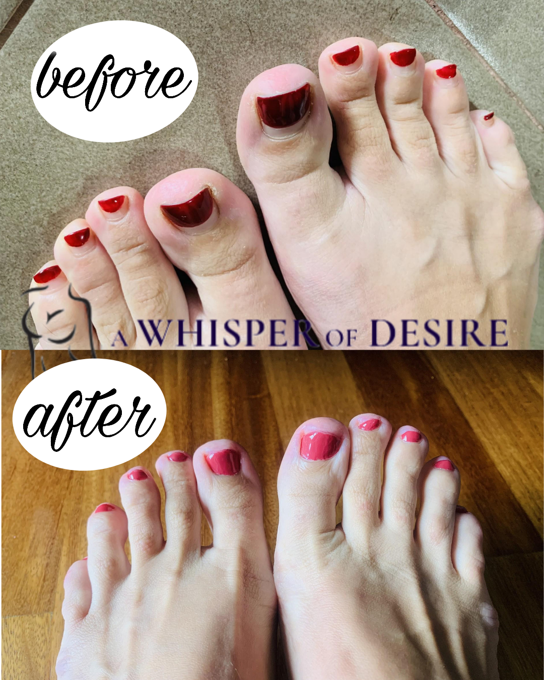 My Pedicure Uncovered: A Foot Fetish Photo Journey