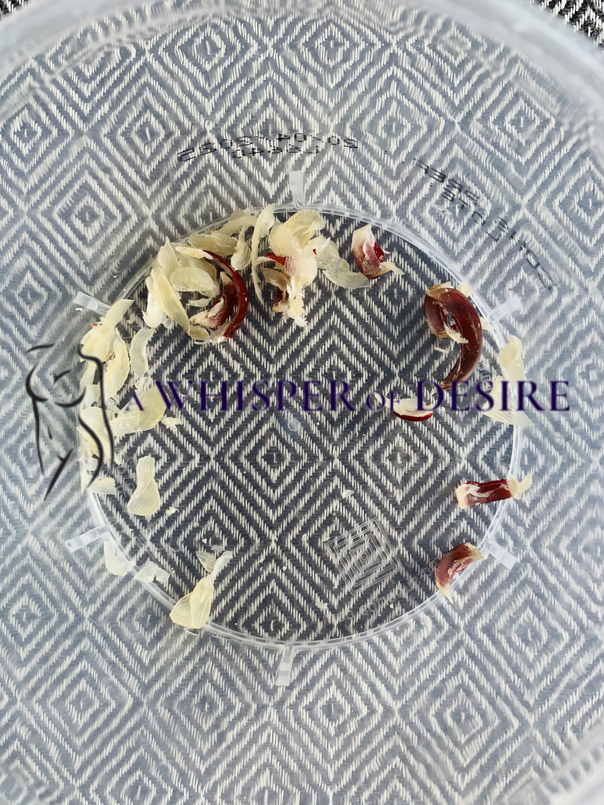 Toe Nail Clippings: Dark Red Polish & Flaky Skin Fantasies