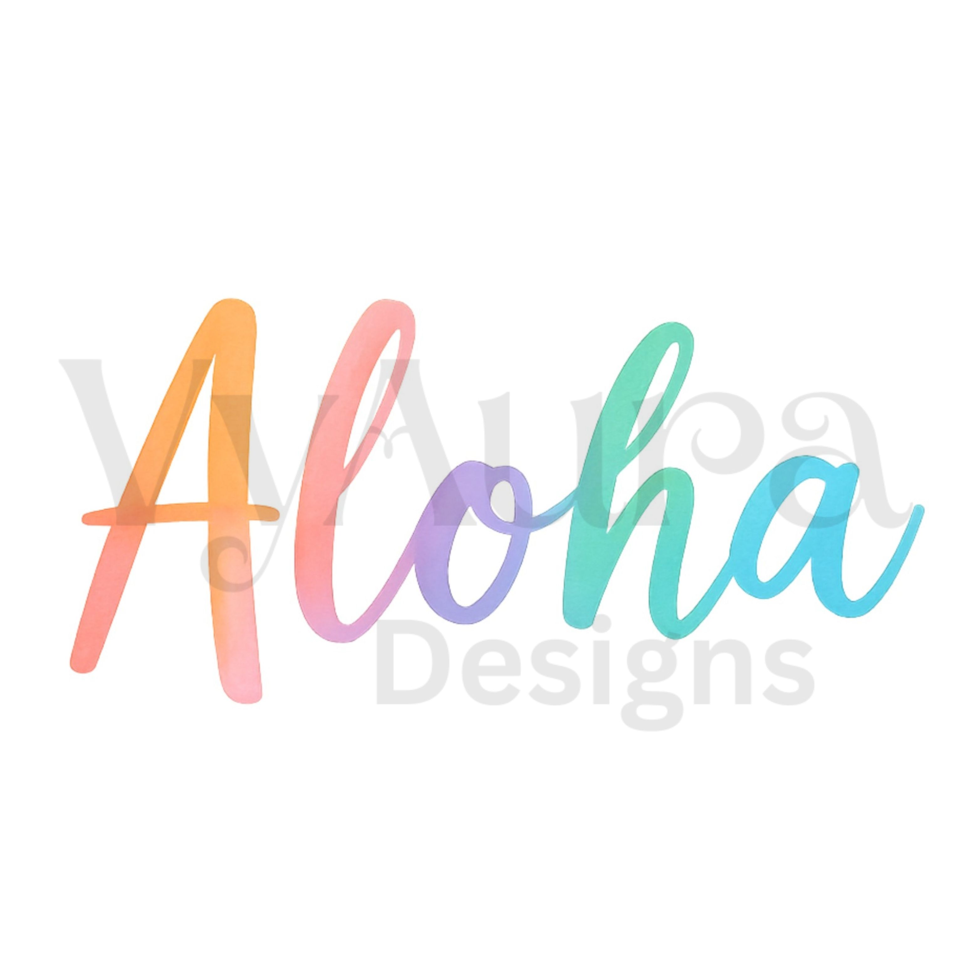 Aloha Pastel Gradient – Digital Download