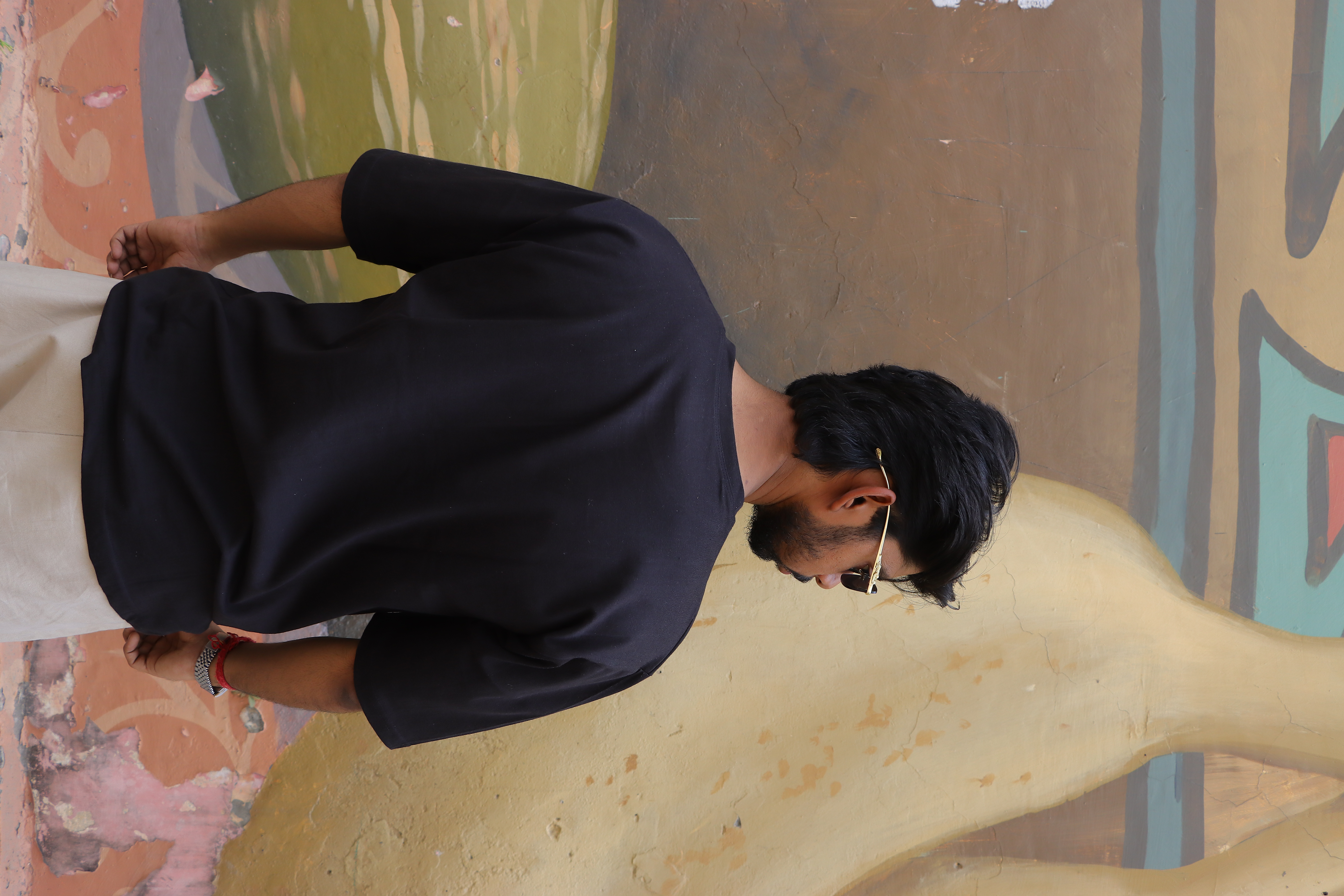 Black Oversized T-Shirt