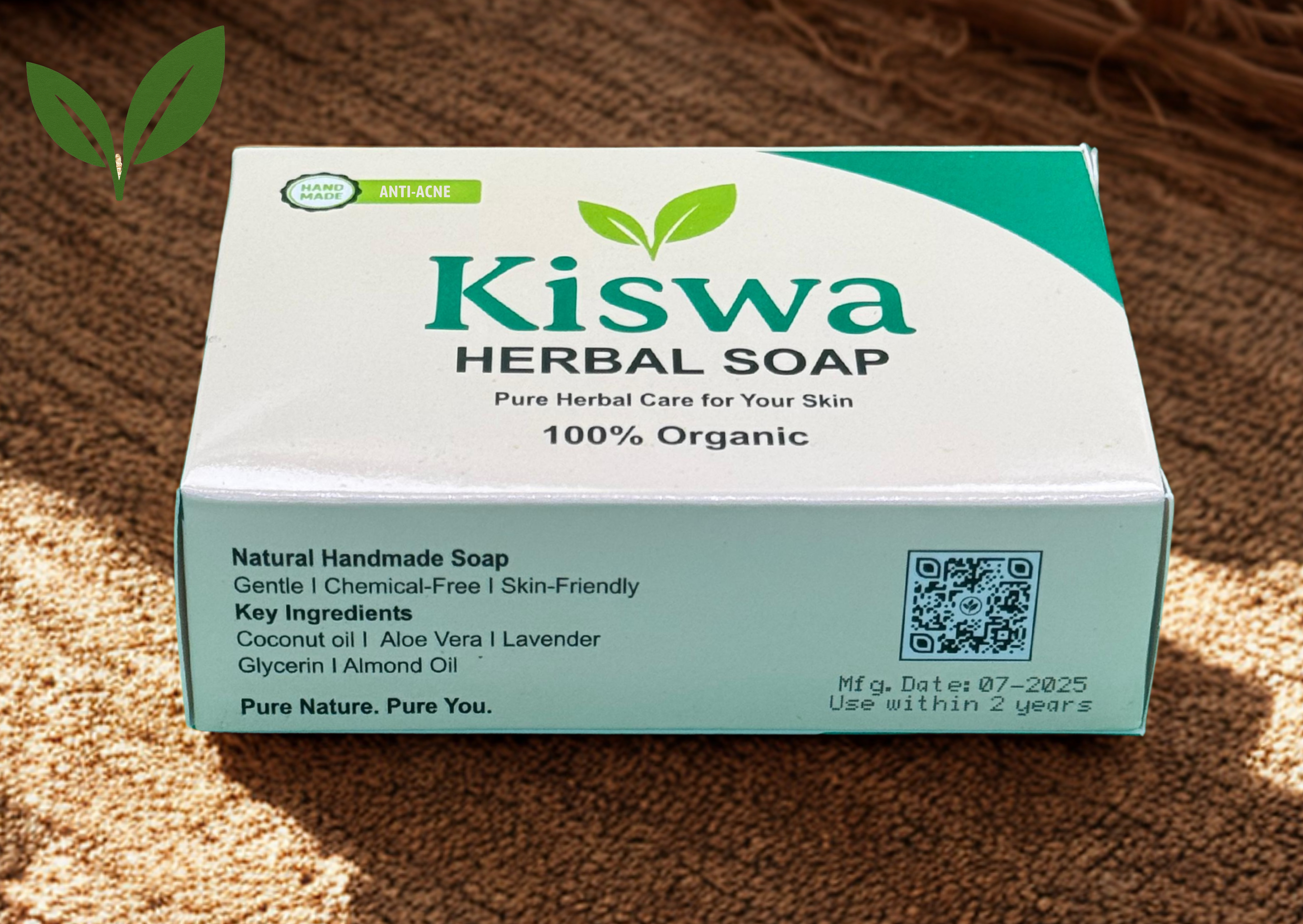 🌿 Kiswa Acne Free Herbal Soap