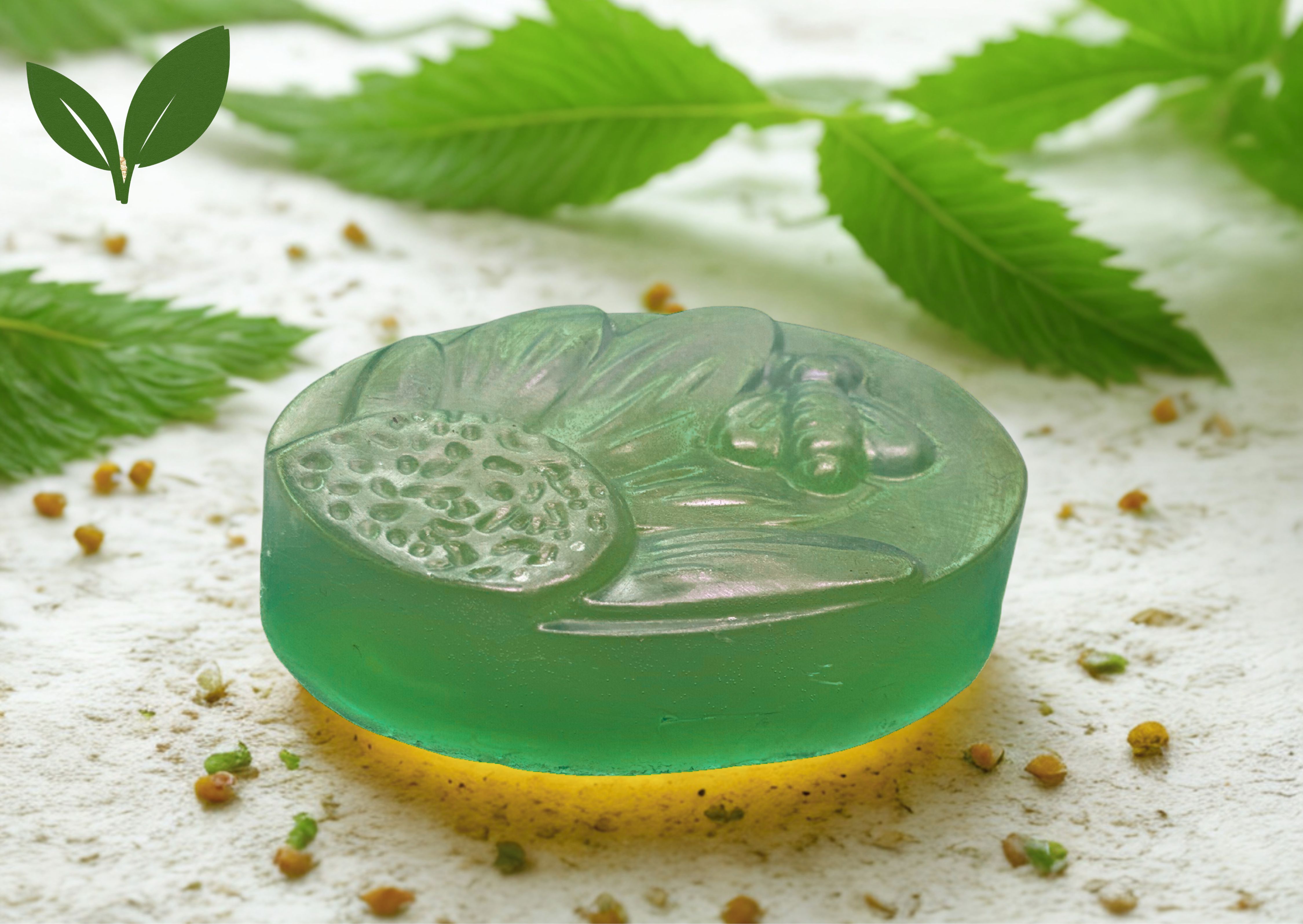 🌿 Anti-Bacterial Neem Herbal Soap