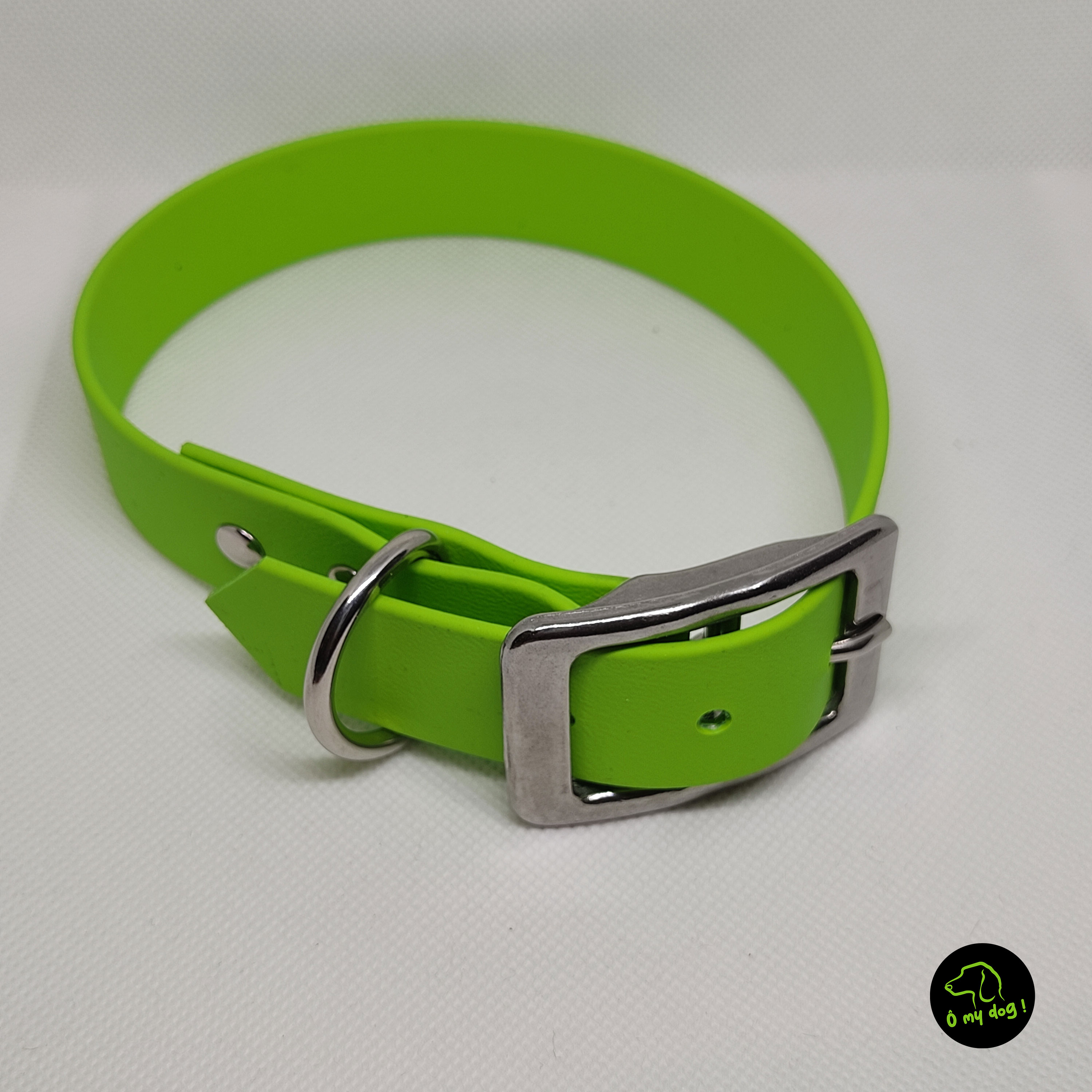 Collier "Ô my dog !" Vert Pomme