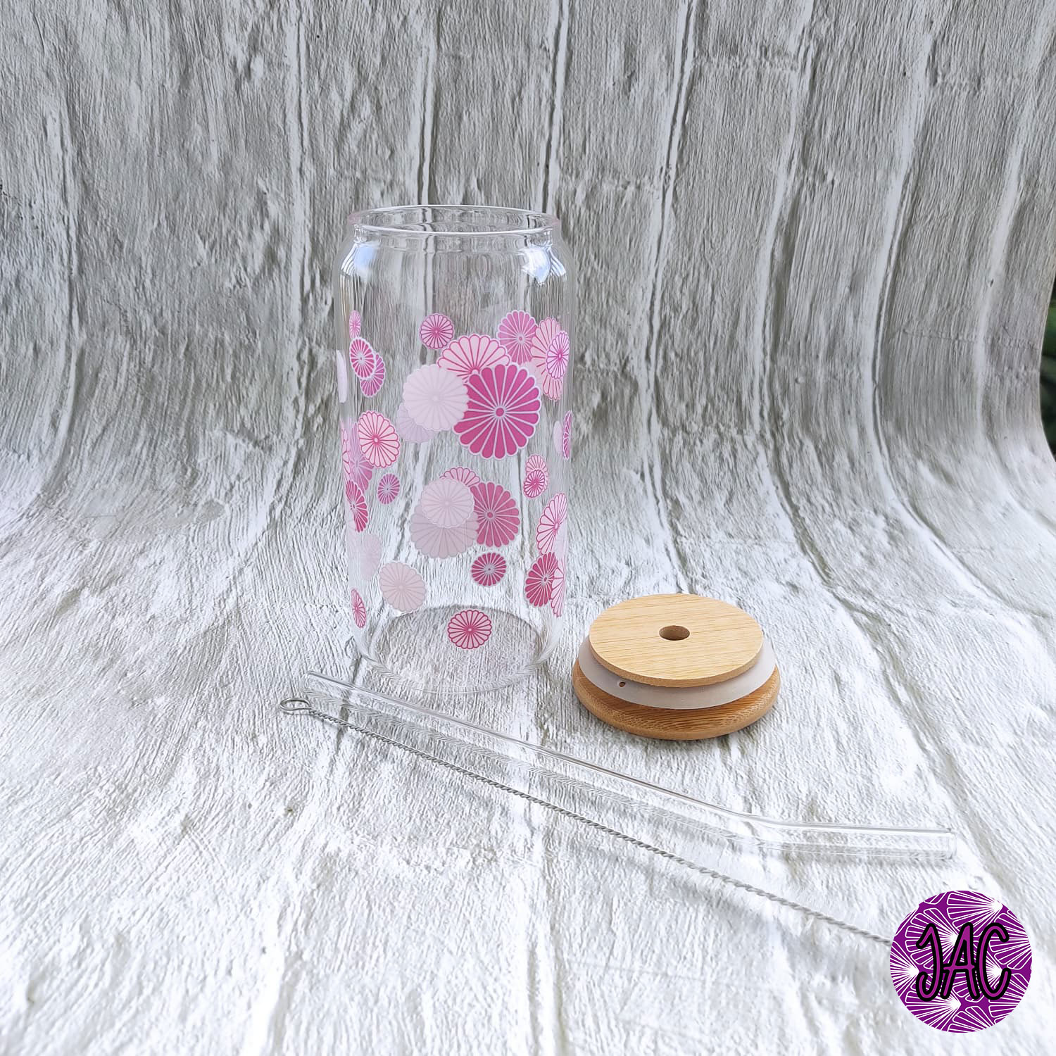 Gobelet en verre thème Chien