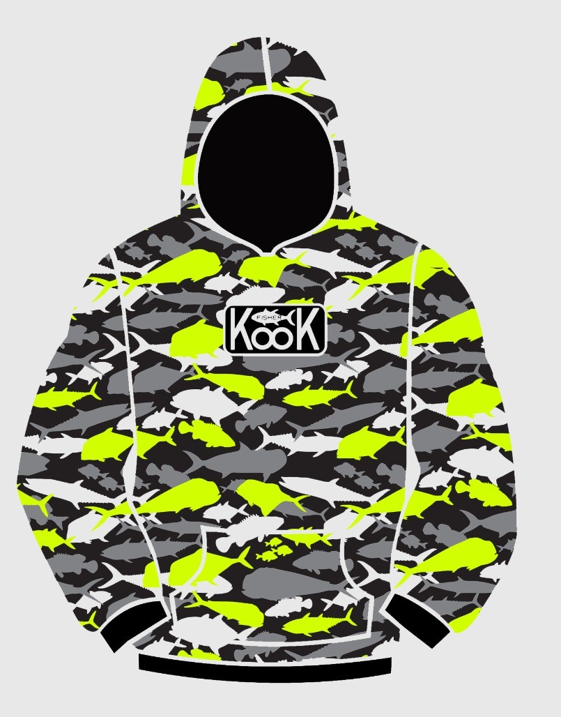 Sudadera Camuflaje Marino Fisher Kook (Nueva temporada)