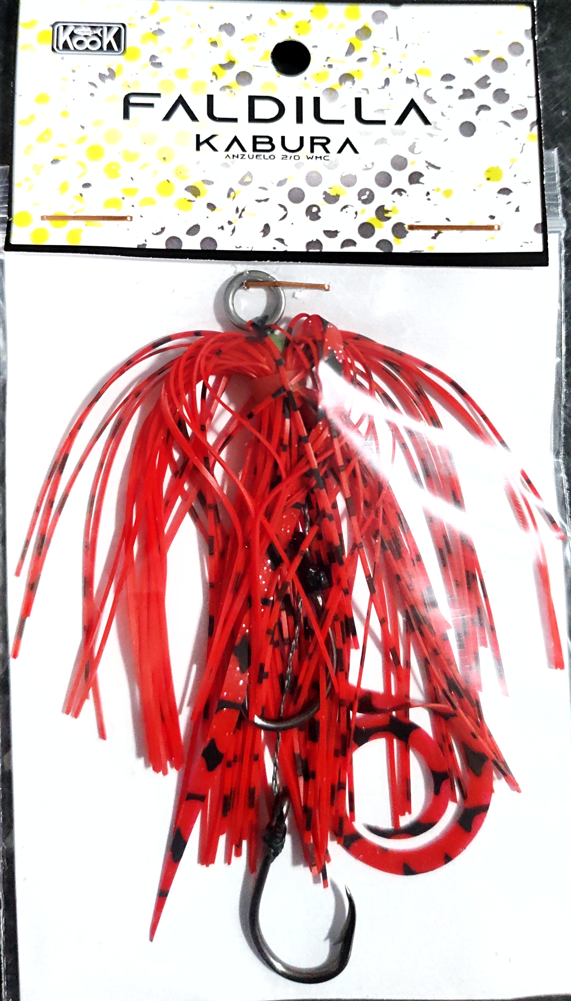 Faldilla para Kabura/Tairubber Rojo-Rosa 