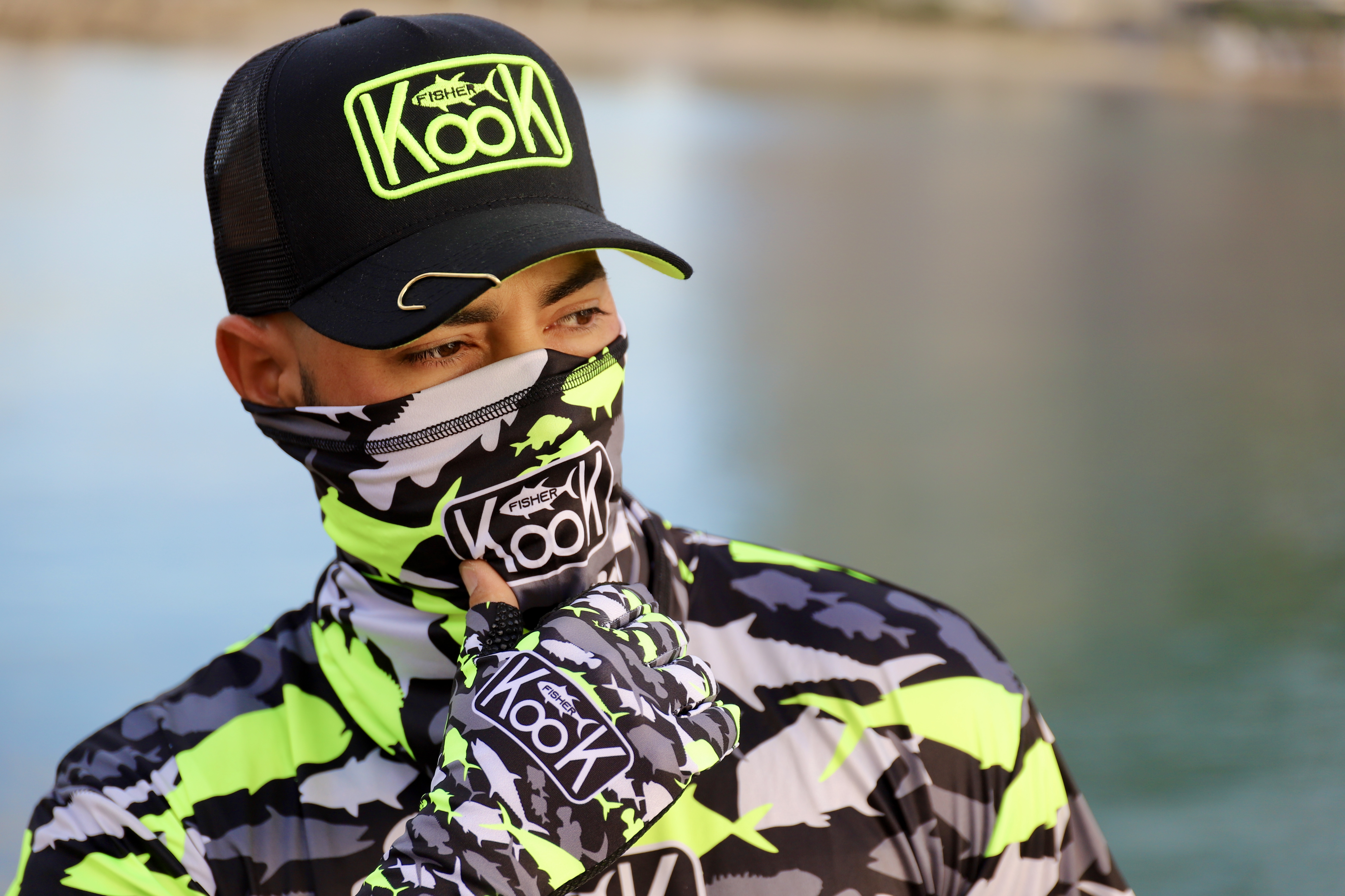 Gorra "Negra y verde" – Fisher Kook (Nueva temporada)