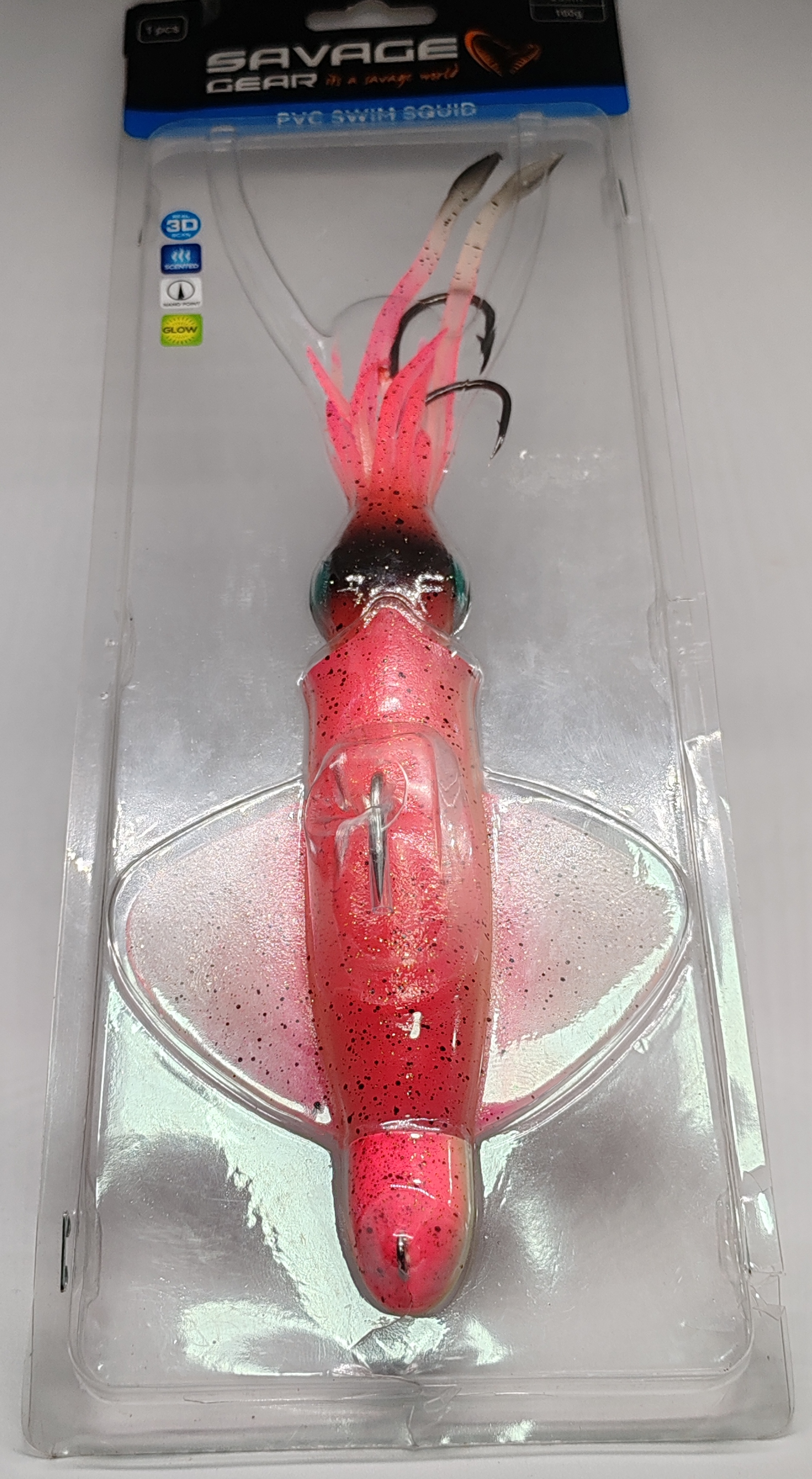 SAVAGE GEAR SWIM SQUID RTF 18 CM 90 GR COL. PINK GLOW