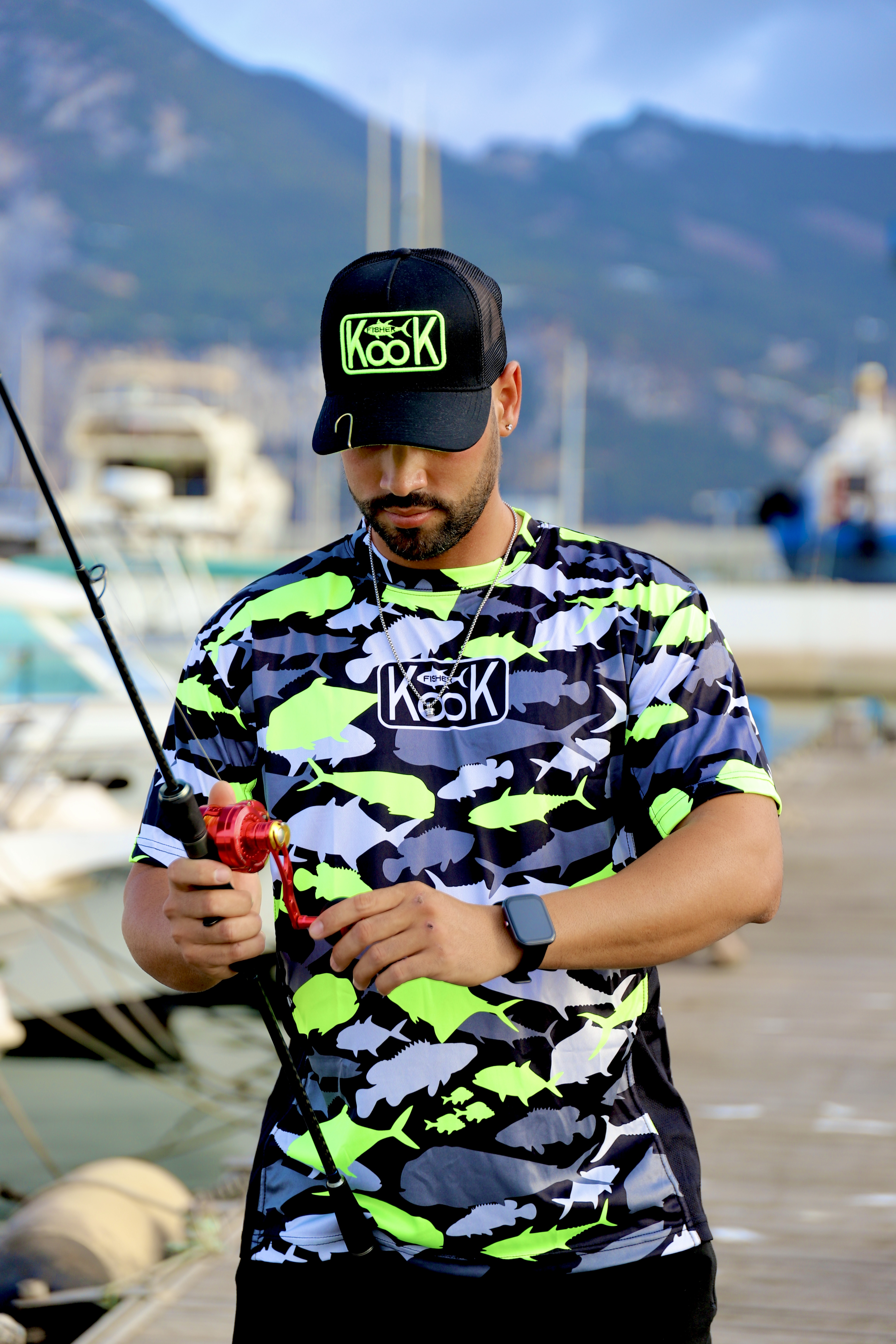 Camiseta de diseño camuflaje