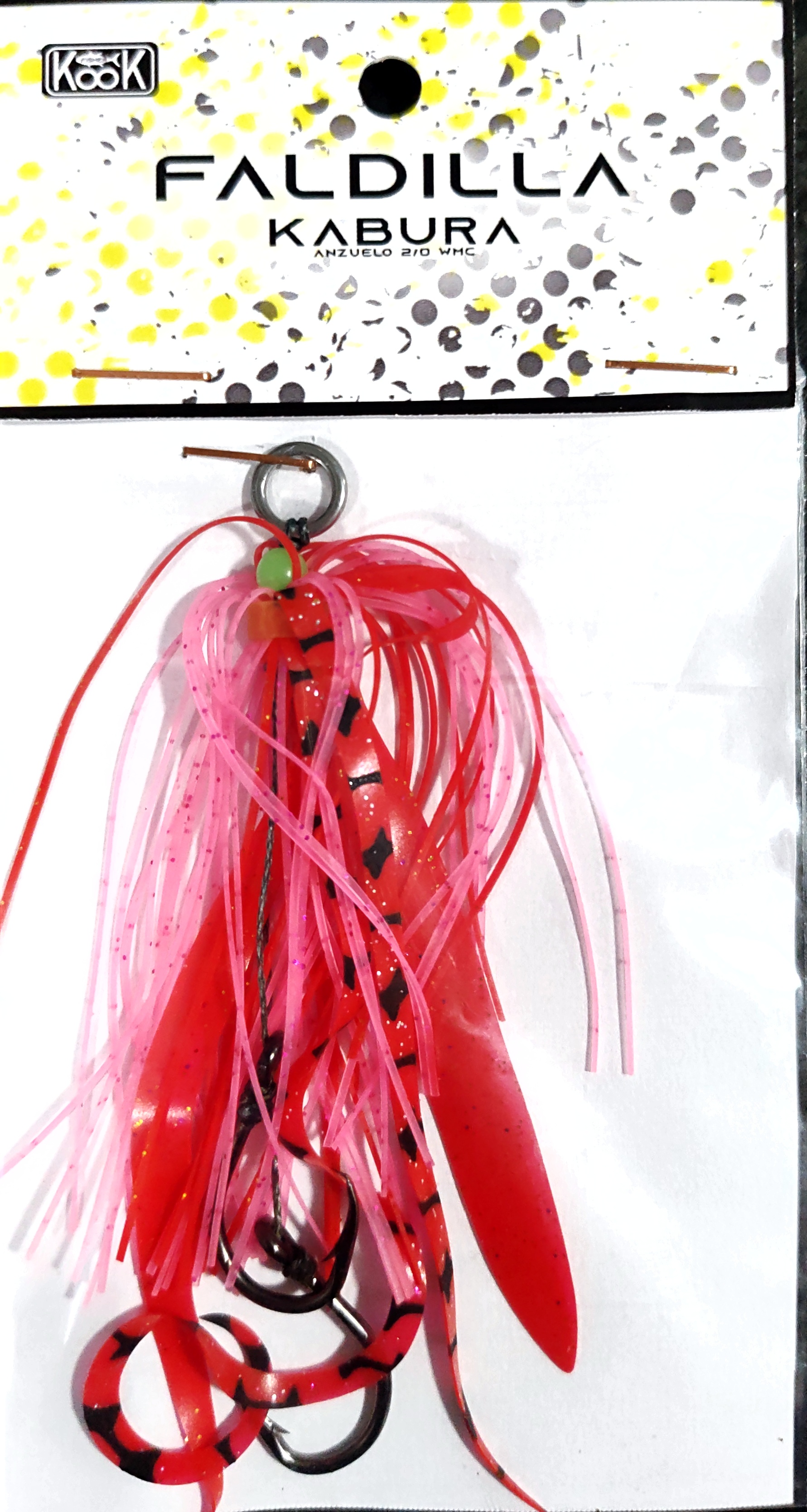 Faldilla para Kabura/Tairubber Rojo-Rosa 