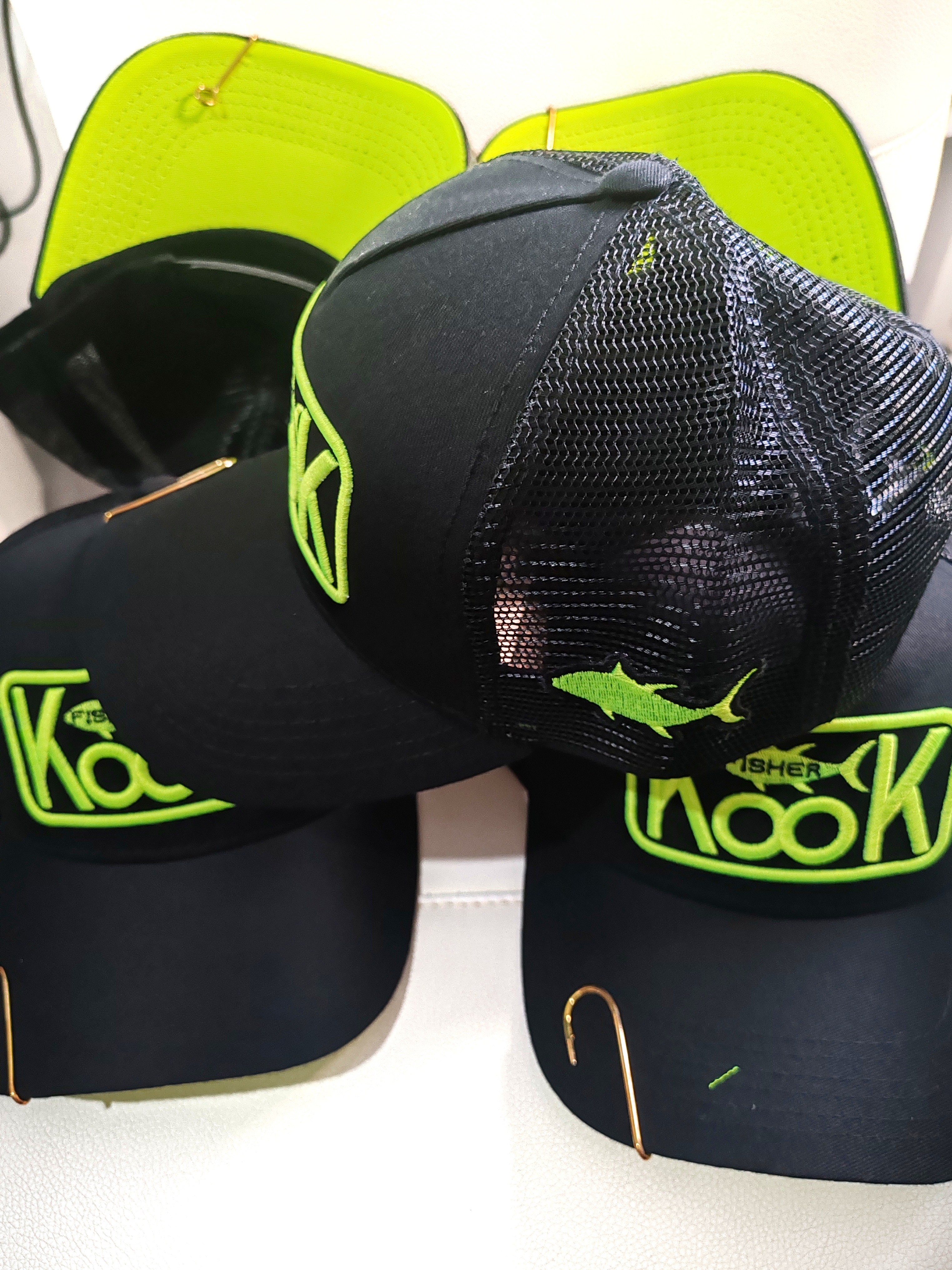 Gorra "Negra y verde" – Fisher Kook (Nueva temporada)
