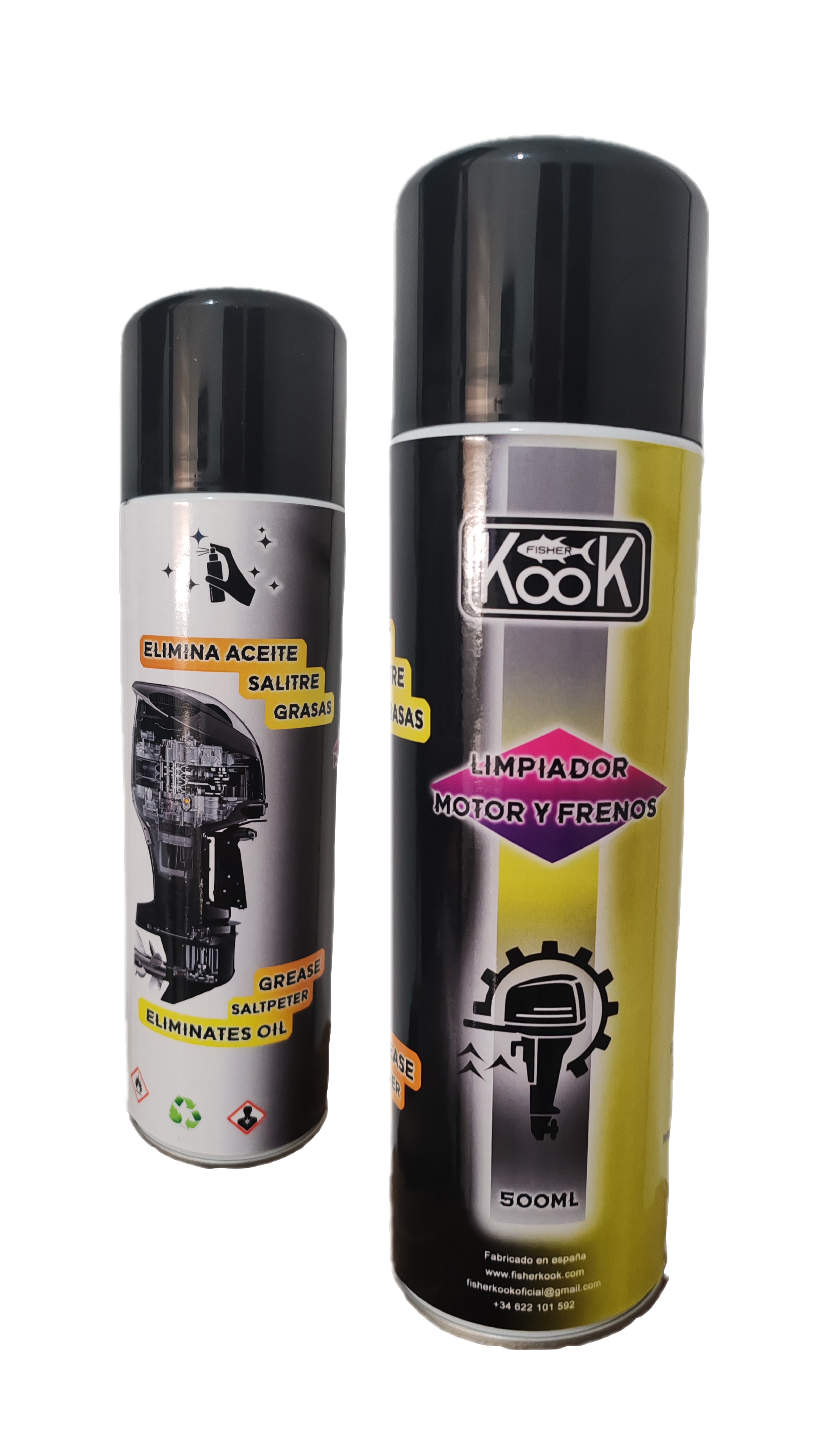 Limpiador de Motores y Frenos a alta presión. 500ml