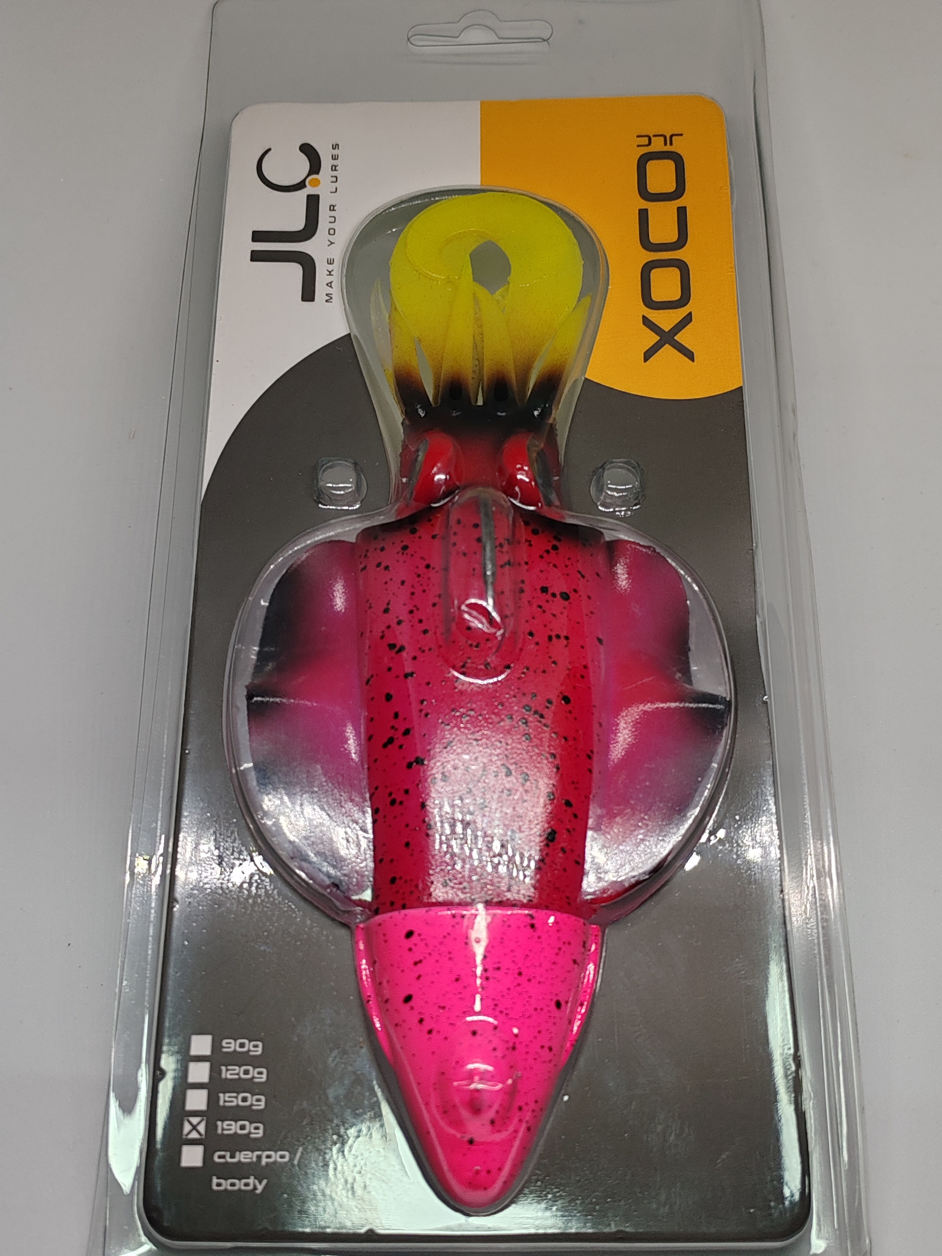 Señuelo de JCL XOCO Rosa 190Gr