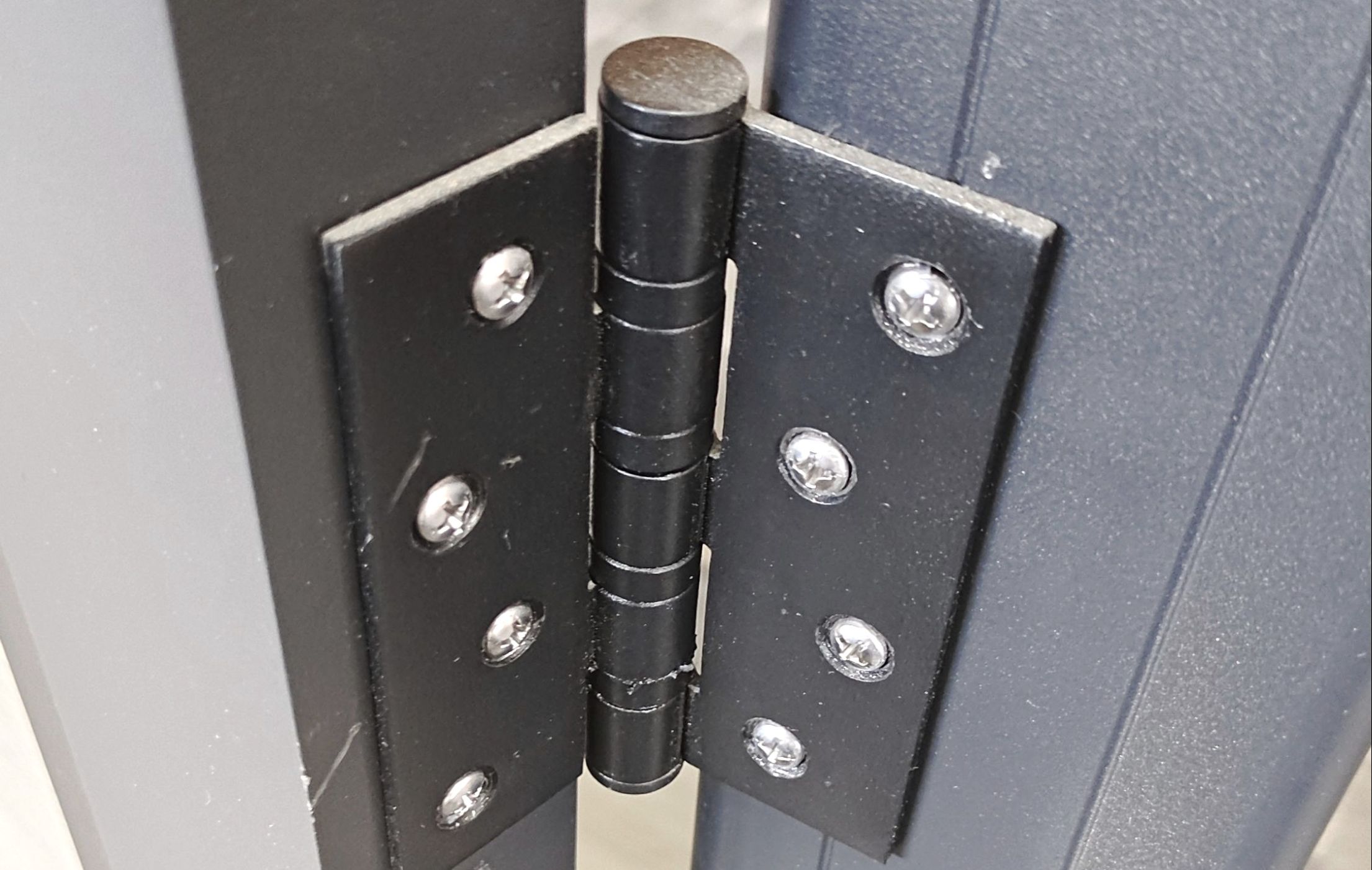 Porte pré-assemblé avec poteau 6' - Clôture en composite