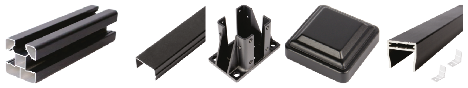 Clôture en composite - Section additionnelle