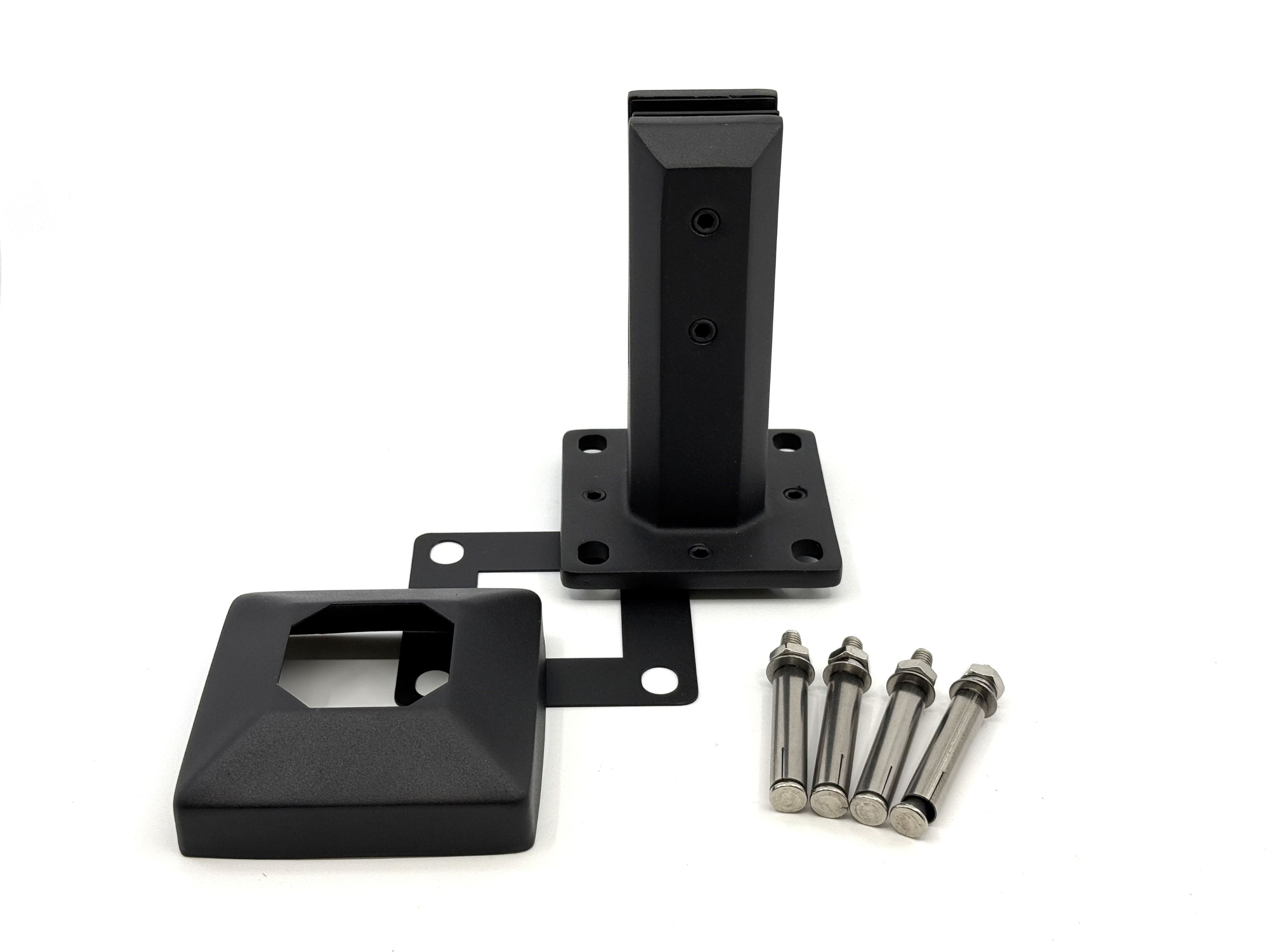 Clôture de verre trempé 12mm pour piscine - Section inividuelle