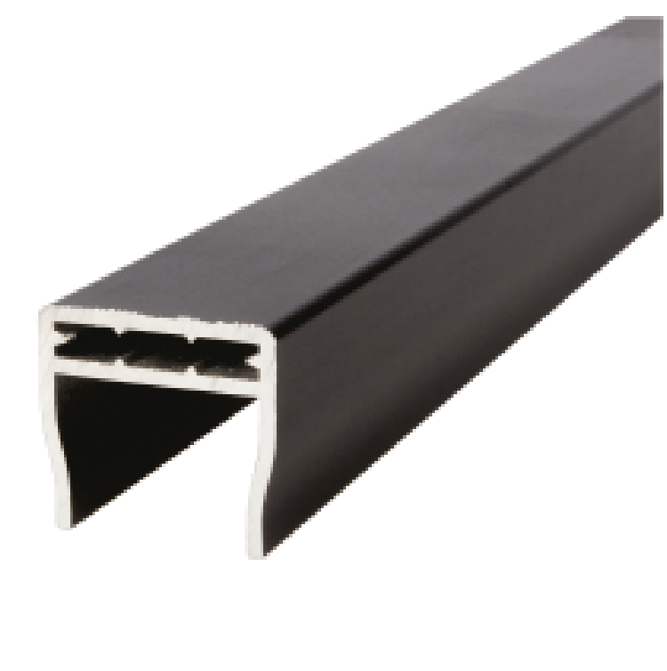 Rail (moulures) pour section de planche - clôture en composite