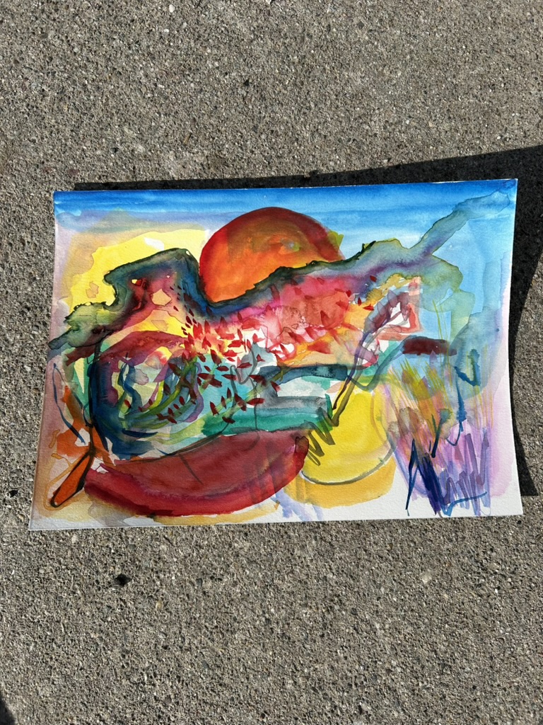 A Sunset Under The Sea