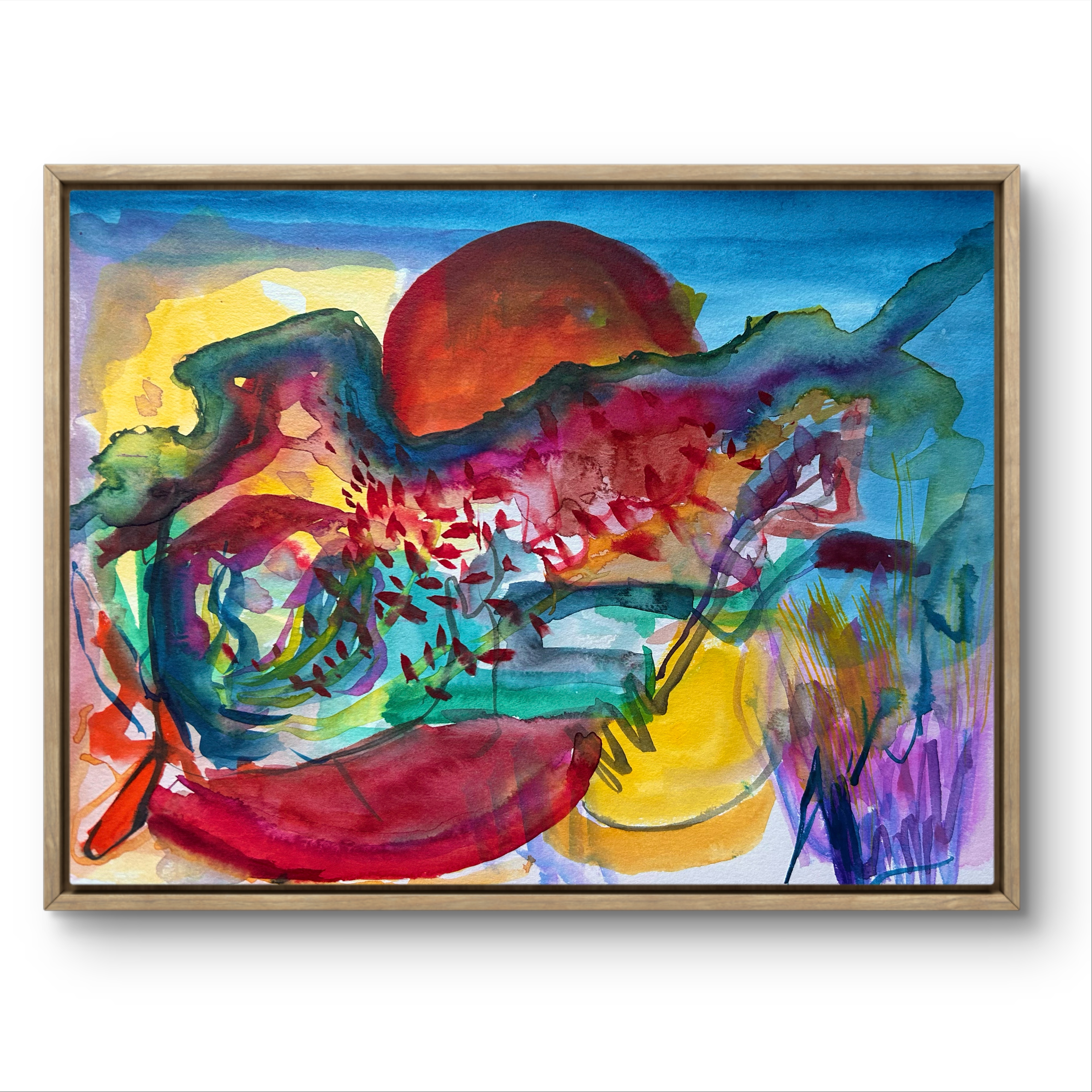 A Sunset Under The Sea