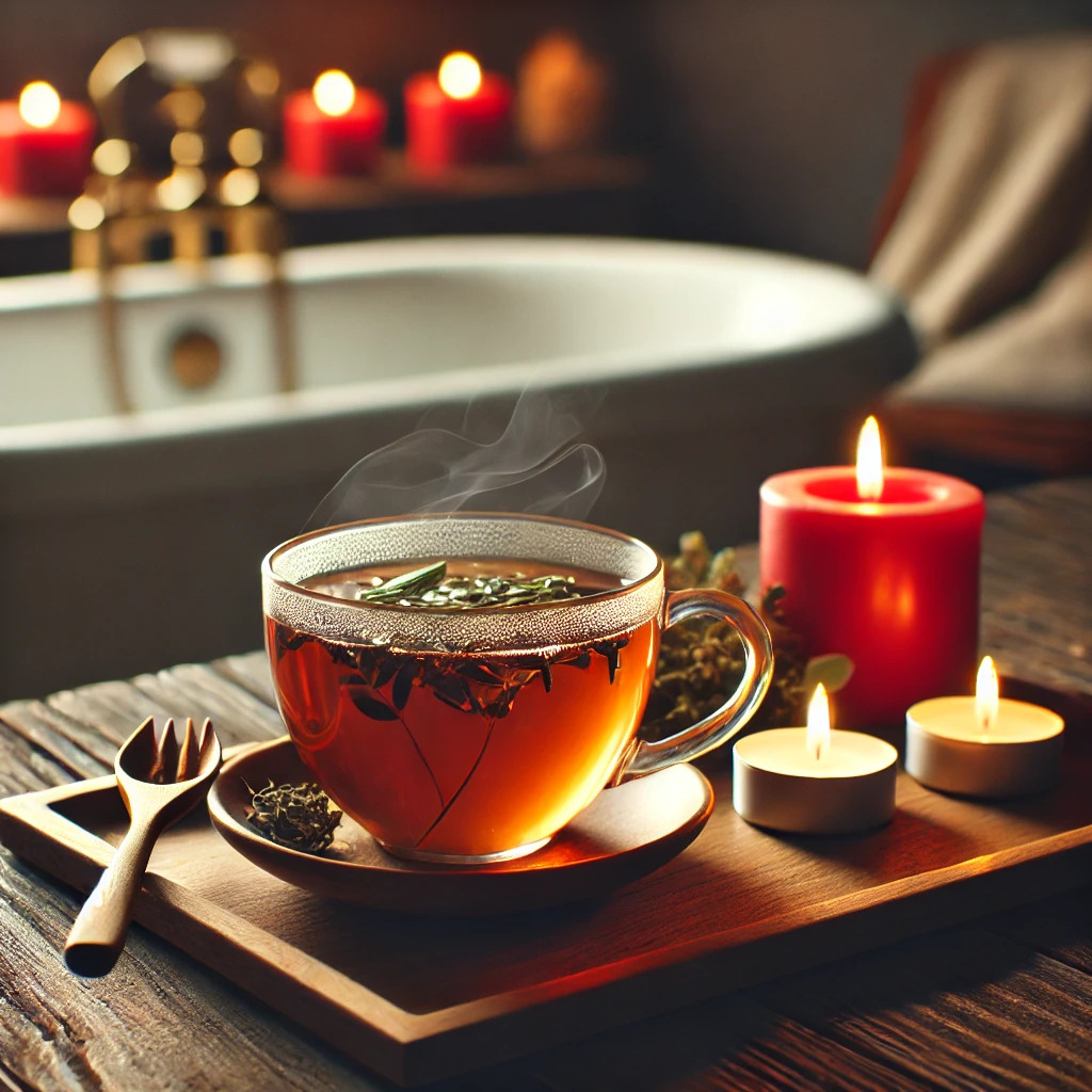 Cleanse All Your Bodies Bath and Sipping Tea