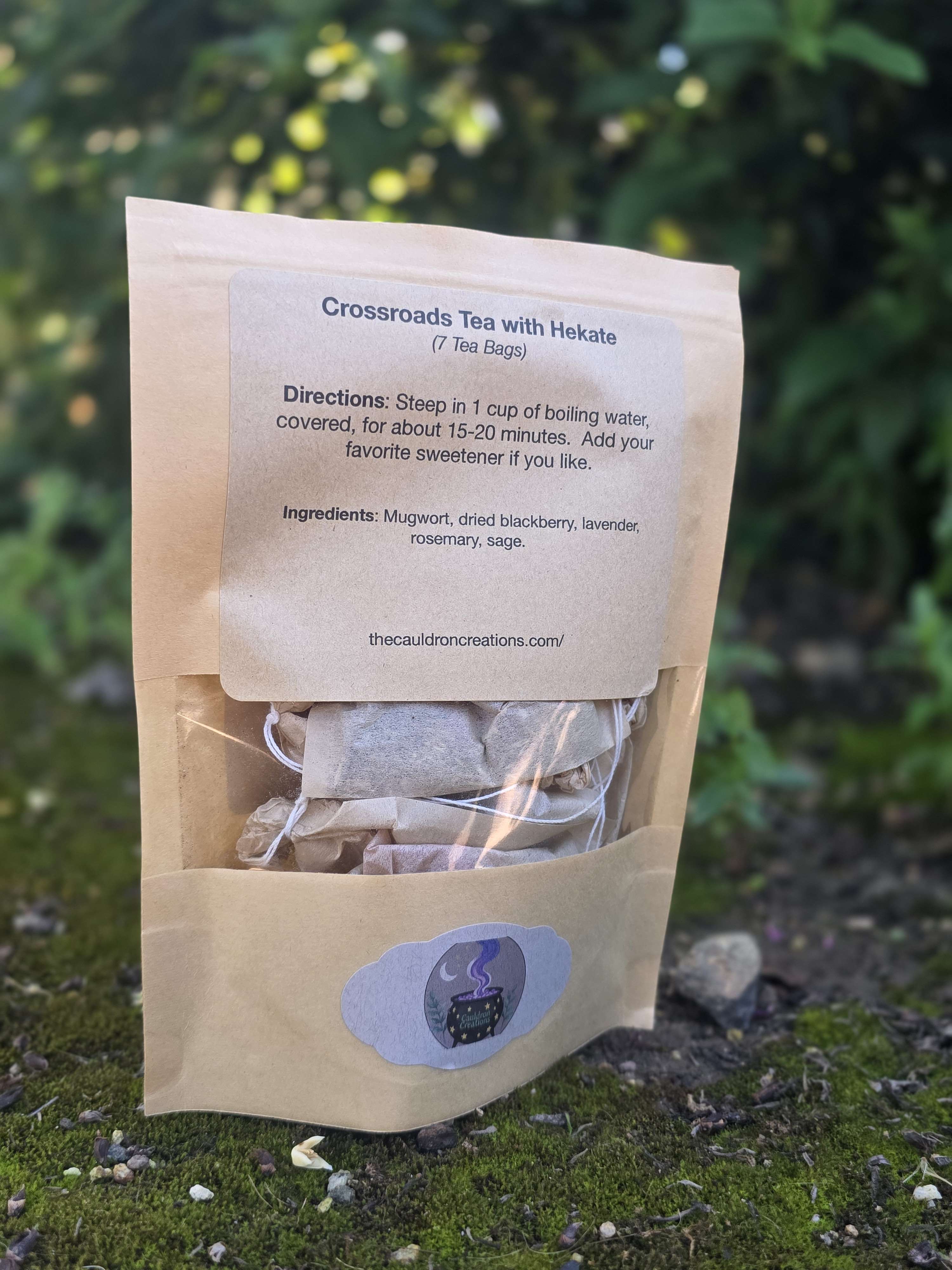 Crossroads Tea with Hekate (single bag or pack of 7)