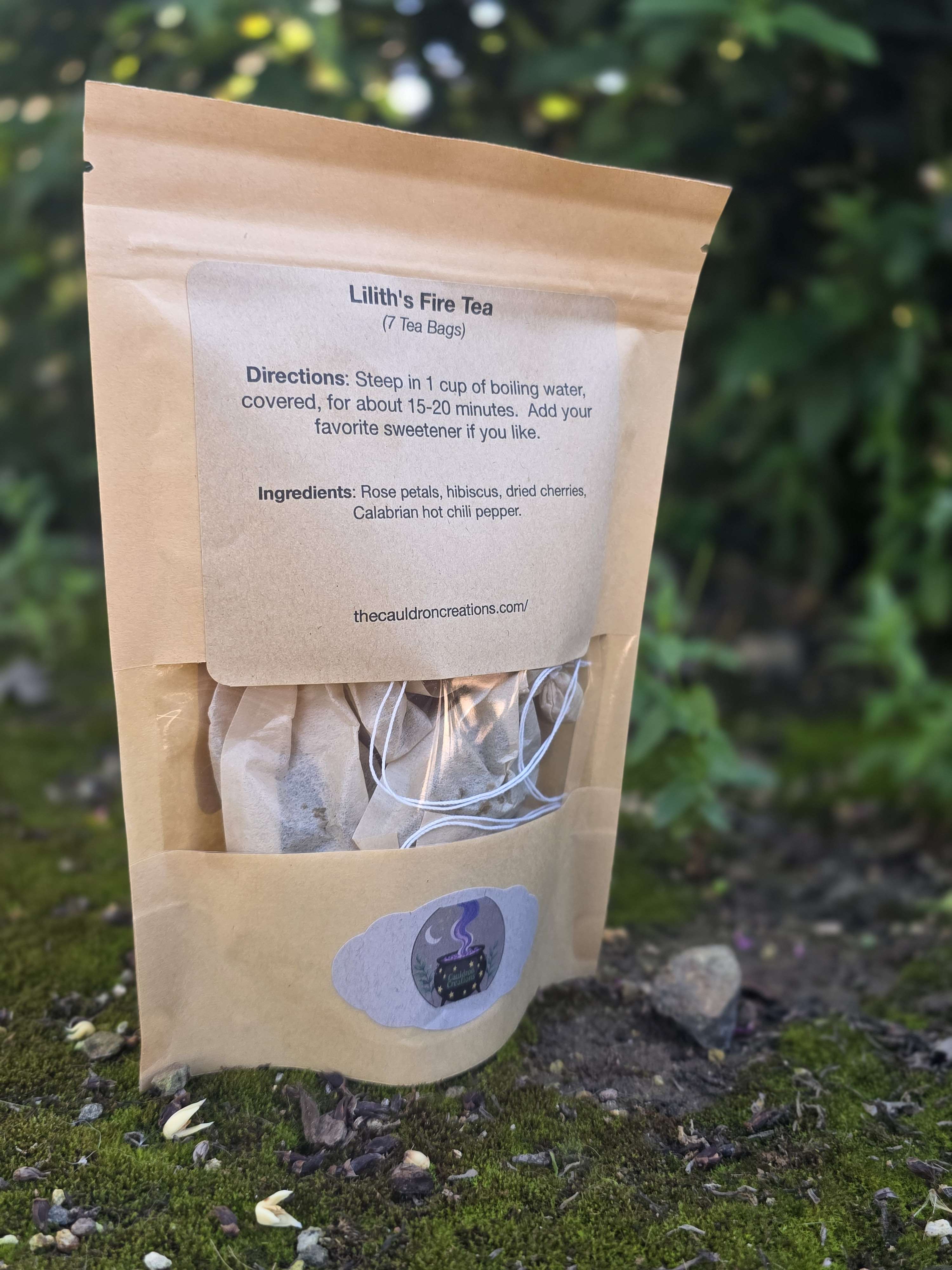 Lilith's Fire Tea (single bag or pack of 7)