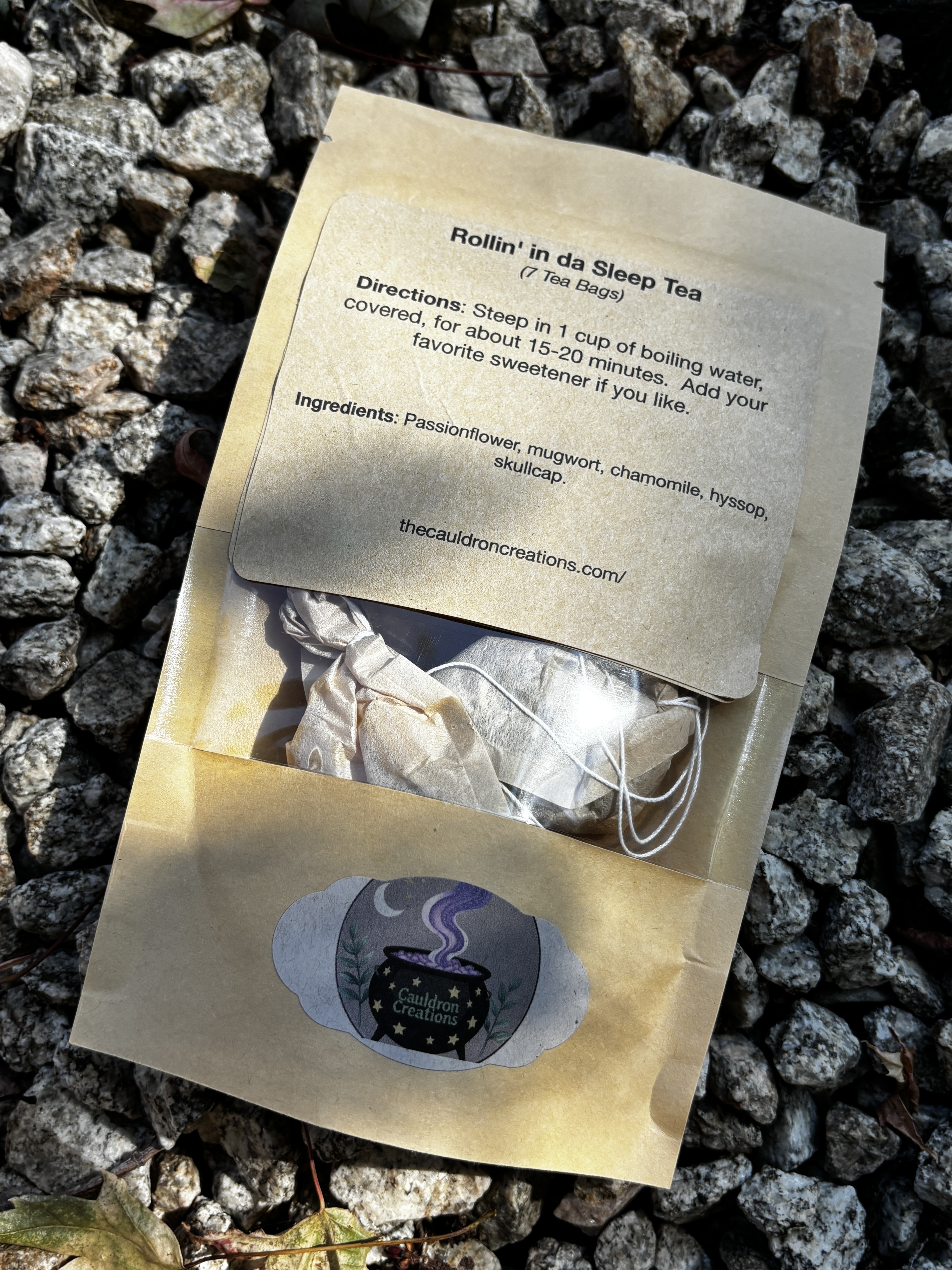 Rollin' in da Sleep Tea (single bag or pack of 7)