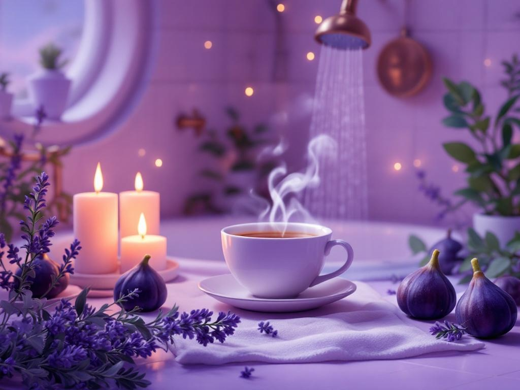 Season of the Witch Shower and Sipping Tea
