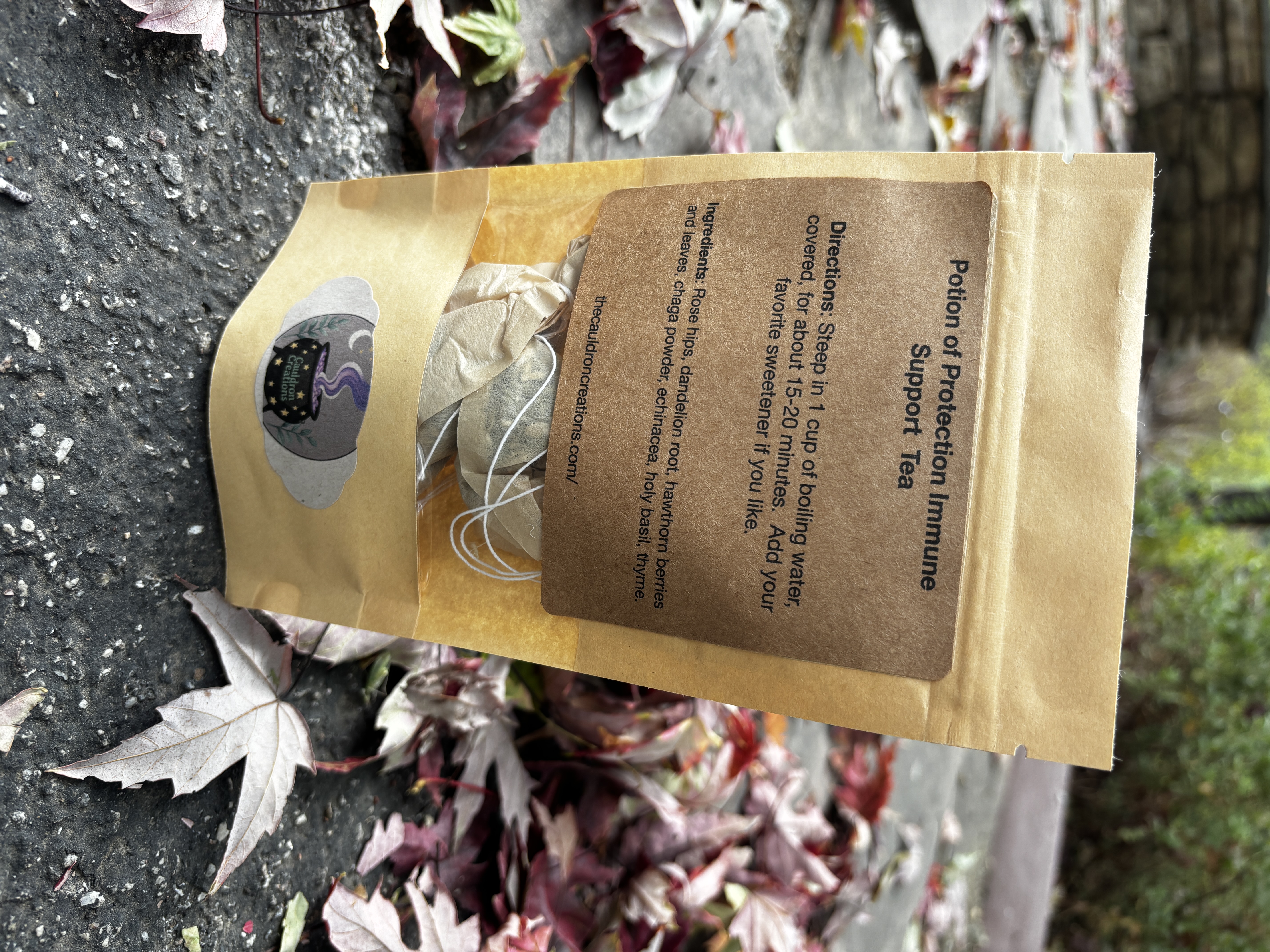 Potion of Protection Immune Support Tea (single bag or pack of 7)