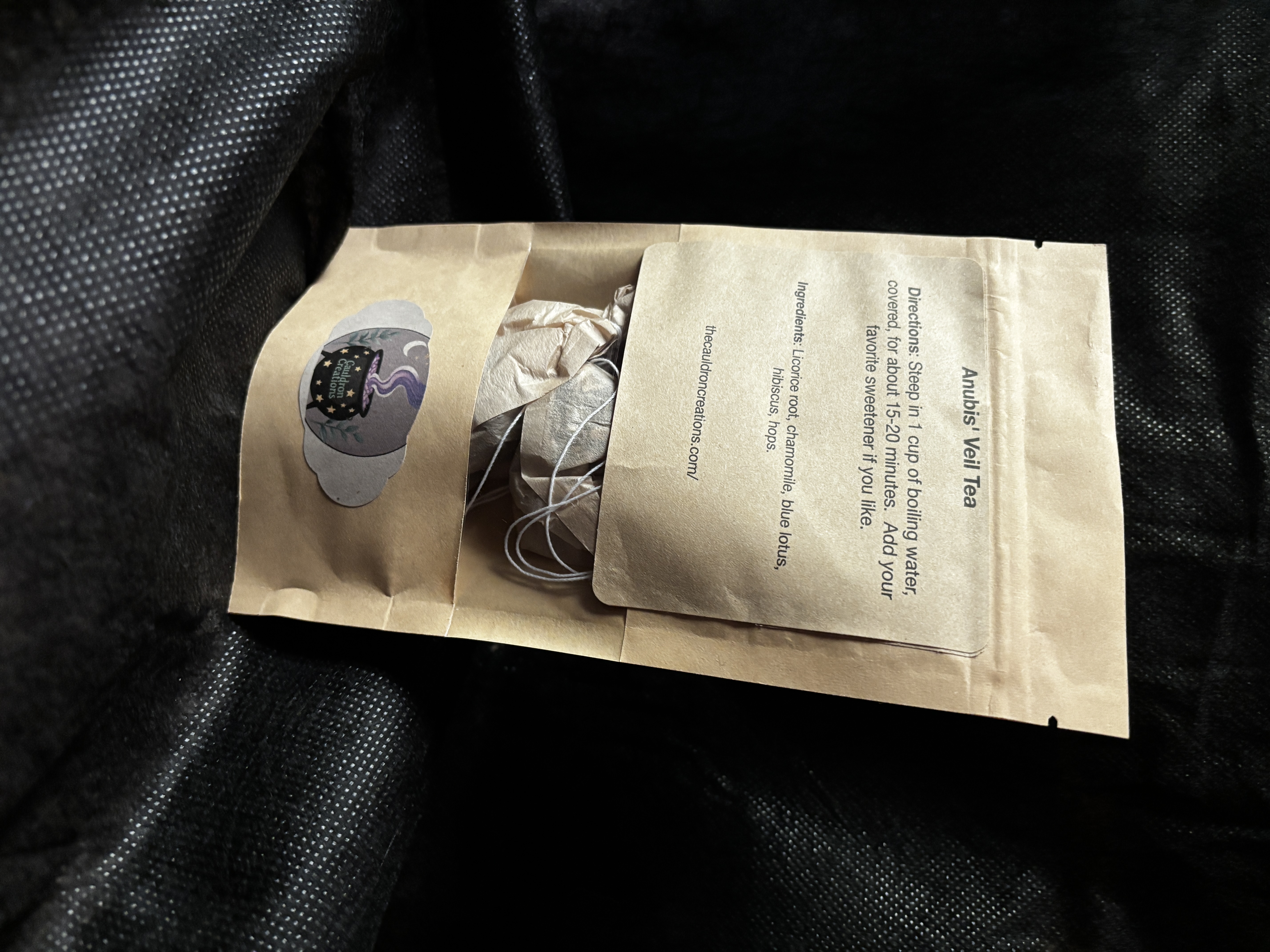 Anubis' Veil Tea (single bag or pack of 7)