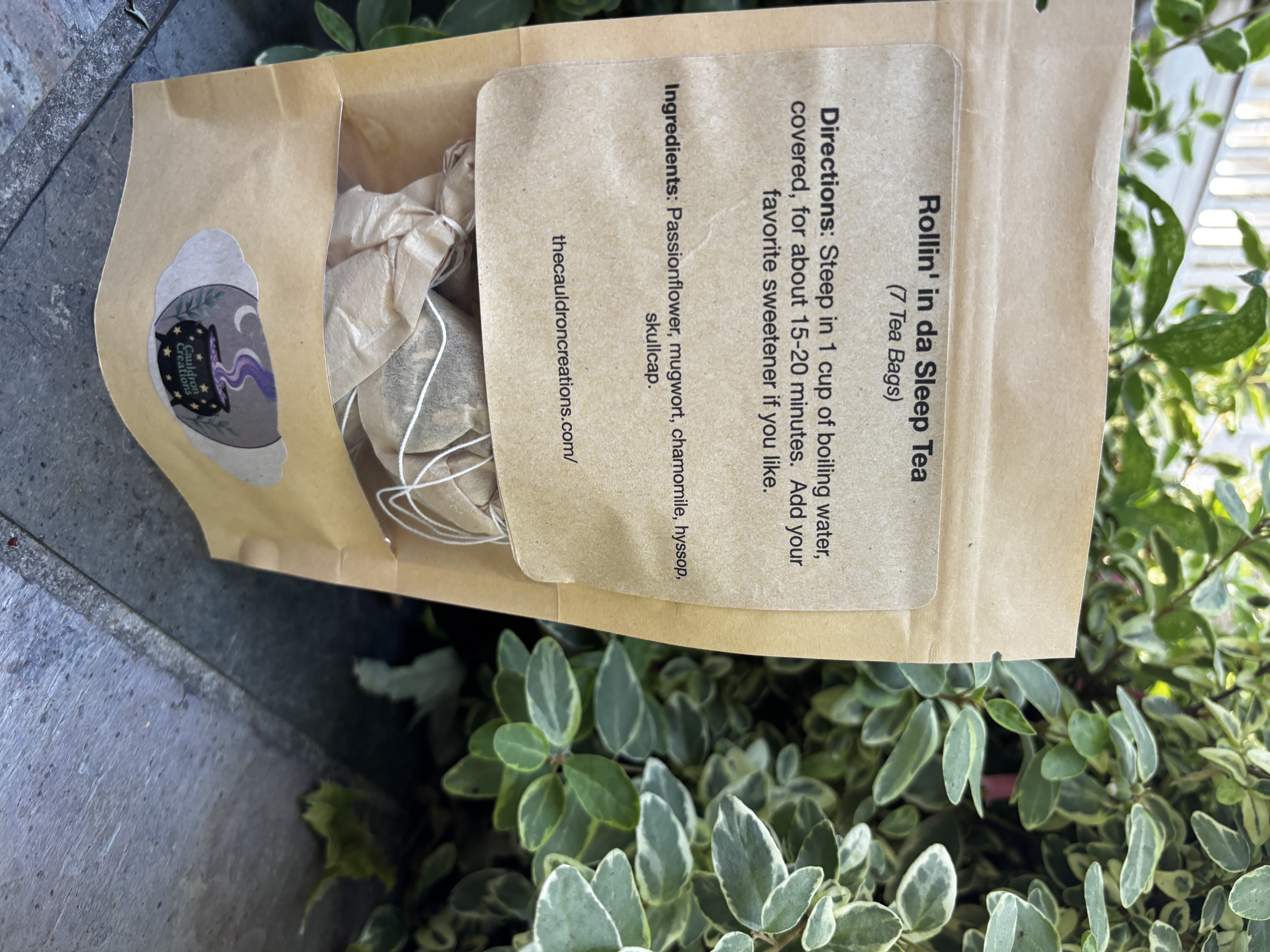 Rollin' in da Sleep Tea (single bag or pack of 7)