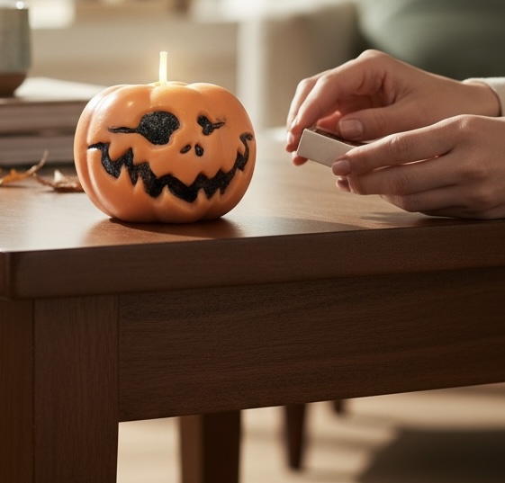 “Grinny Gourd” – Pumpkin Spice Candle - Soy Wax