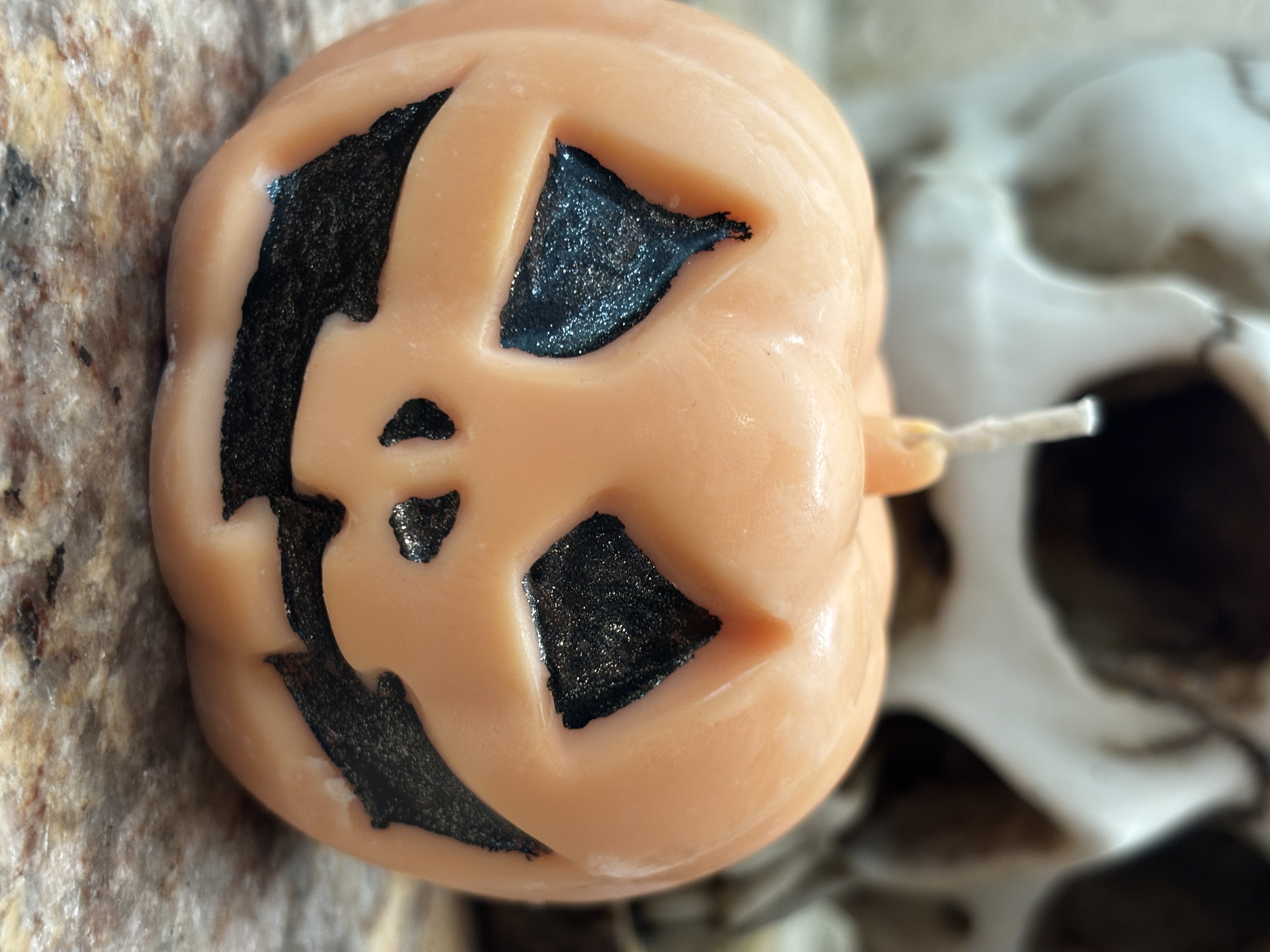 “Hex & Jinx” – Pumpkin Spice Twin Jack-o’-Lantern Candles - Soy Wax