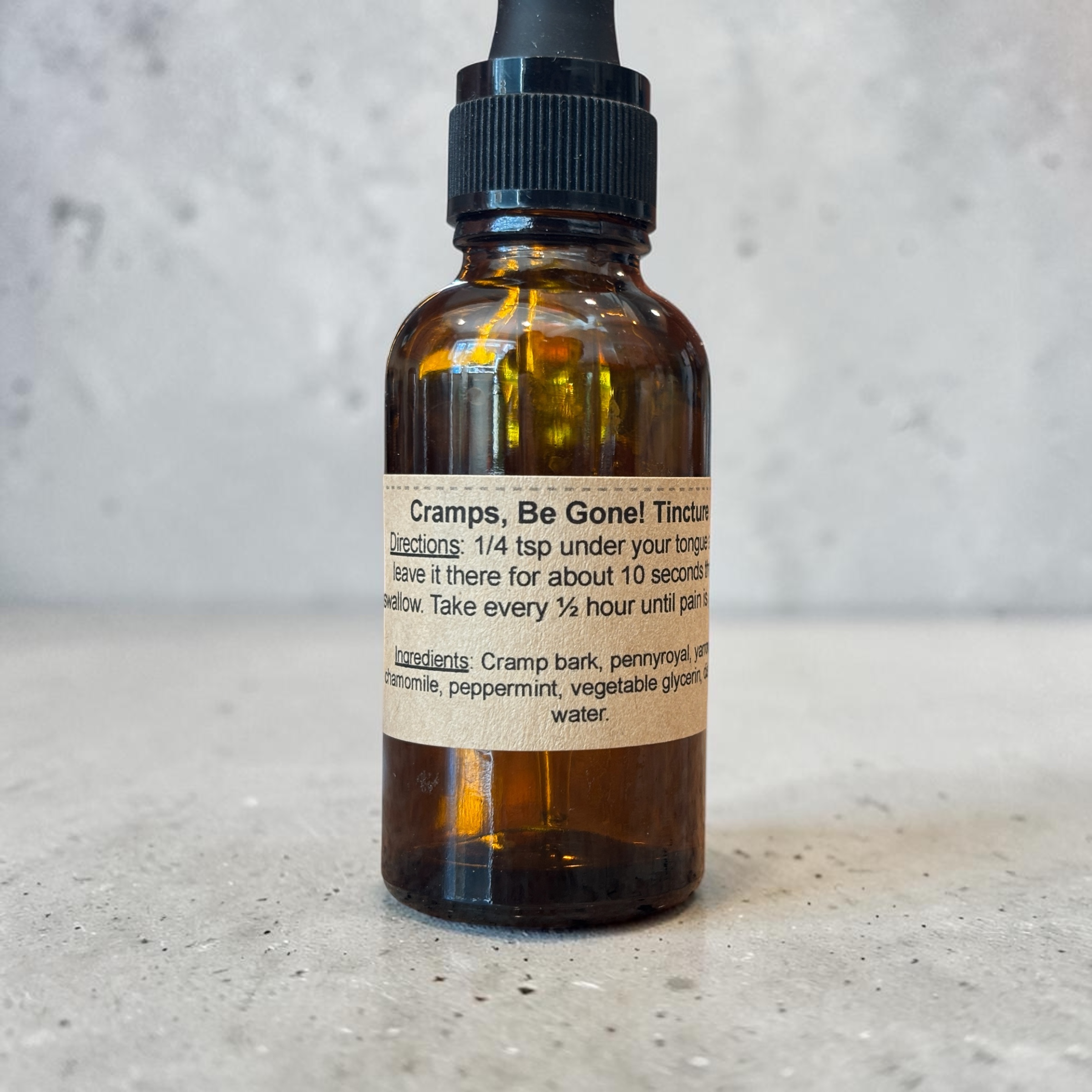 Cramps Begone! (1oz & 2oz Bottles)